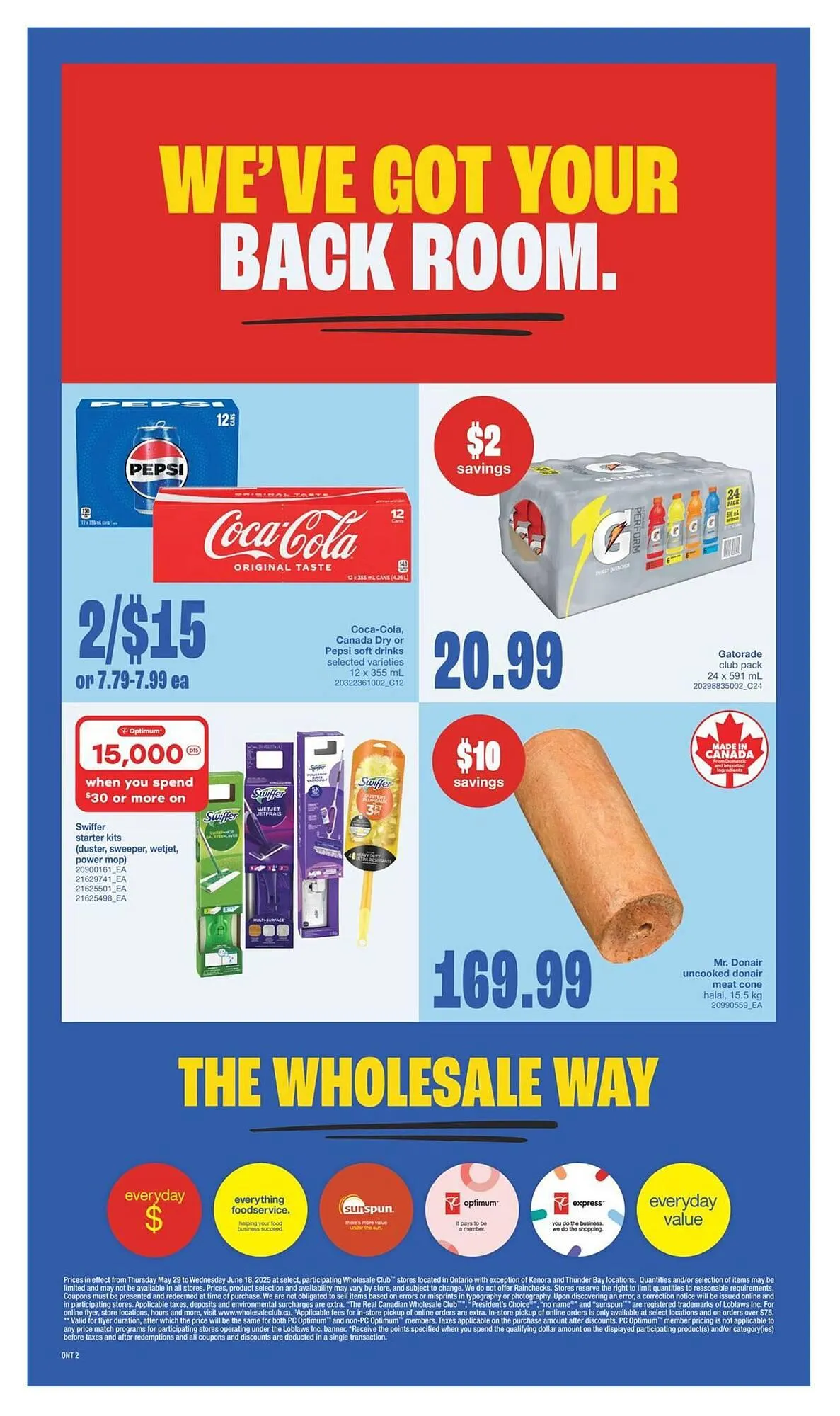Wholesale Club flyer from May 30 to June 18 2025 - flyer page 3