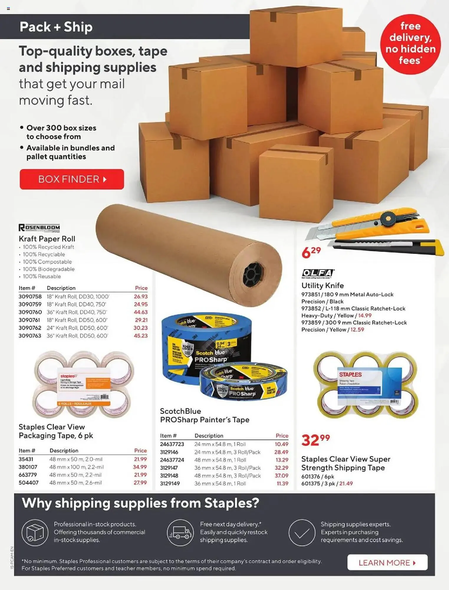 Staples flyer from October 3 to October 16 2025 - flyer page 15