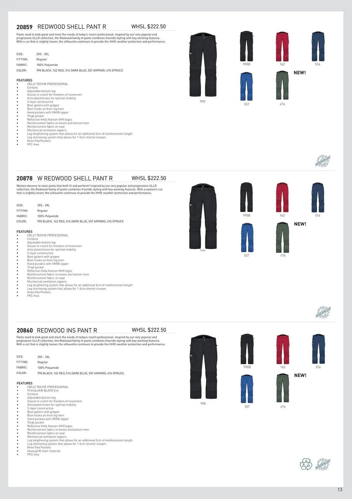 Helly Hansen flyer from September 11 to February 28 2026 - flyer page 13
