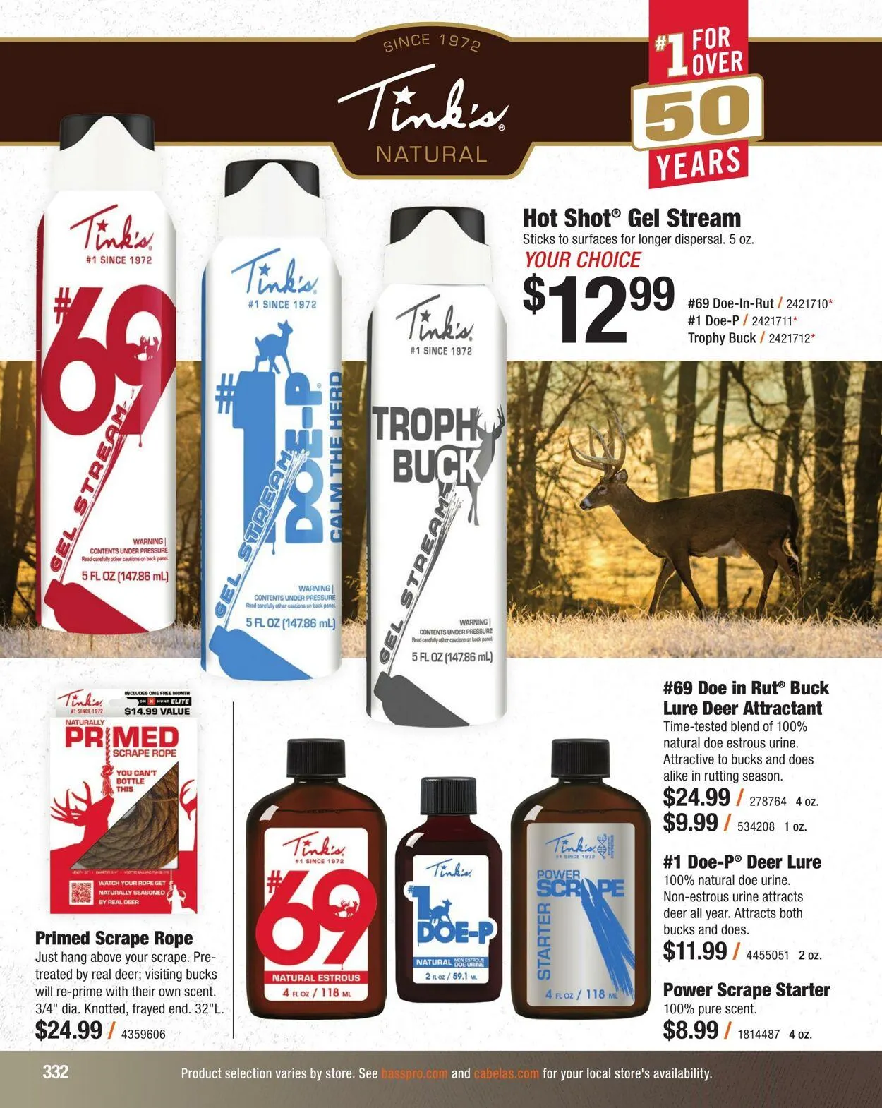 Bass Pro Current flyer from October 9 to October 23 2025 - flyer page 332