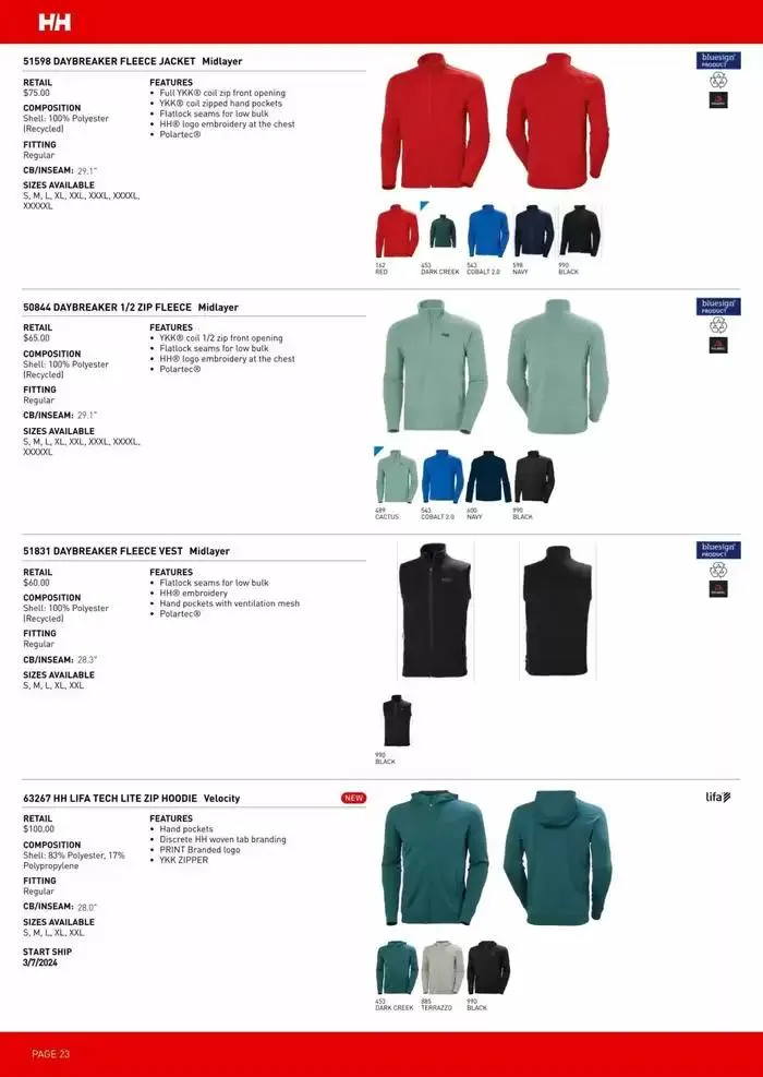 Booking Catalog SS24 from December 6 to December 31 2024 - flyer page 24