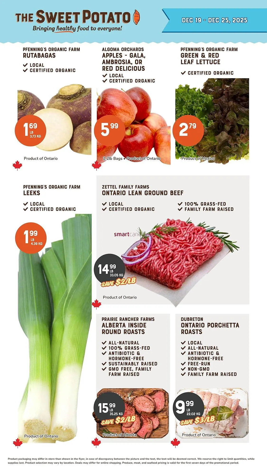 The Sweet Potato flyer from December 19 to December 25 2025 - flyer page 2