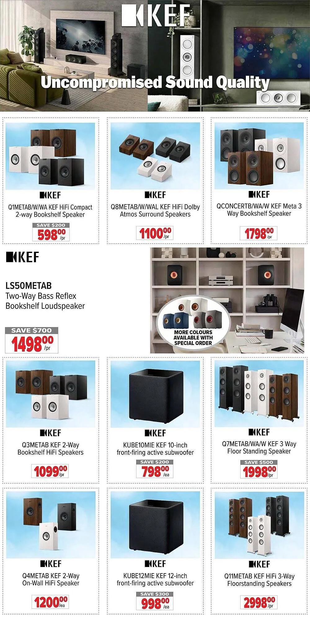 2001 Audio Video flyer from March 21 to March 28 2025 - flyer page 15