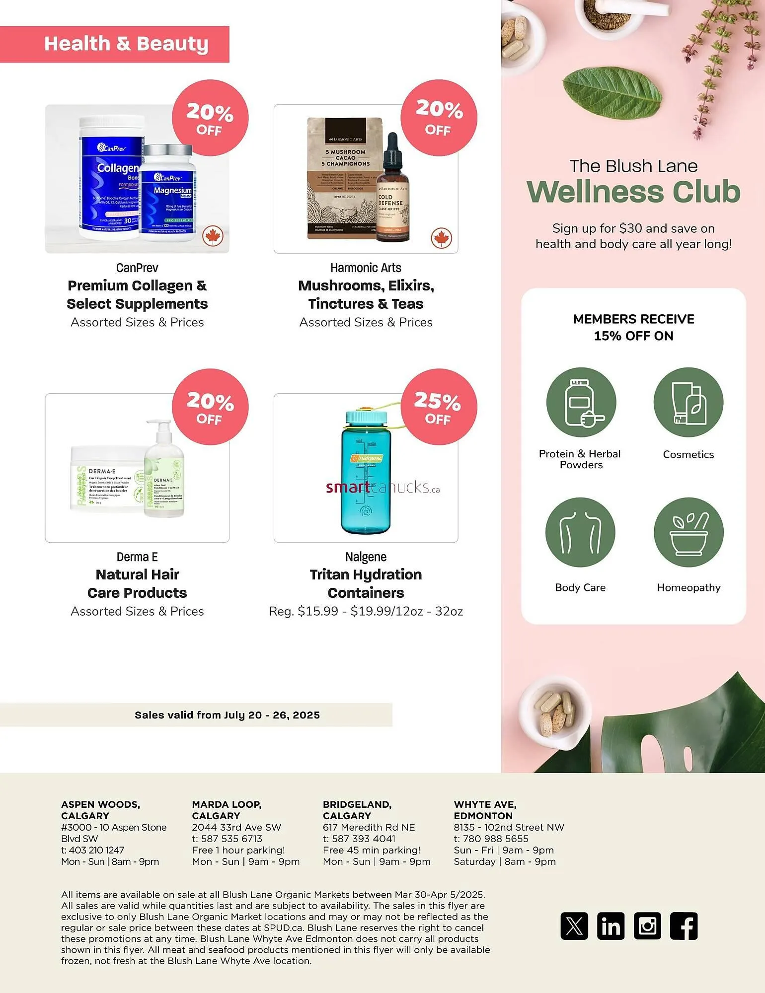 Blush Lane Organics flyer from July 20 to August 2 2025 - flyer page 5