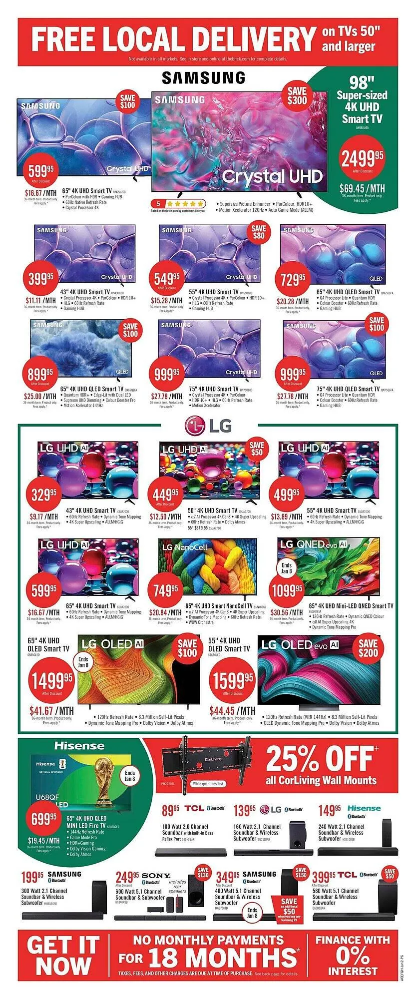 The Brick flyer from December 30 to January 13 2026 - flyer page 18