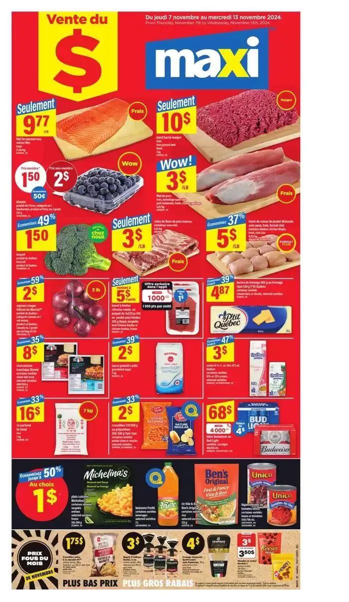 Weekly Flyer -Hybris from November 7 to November 13 2024 - flyer page 1