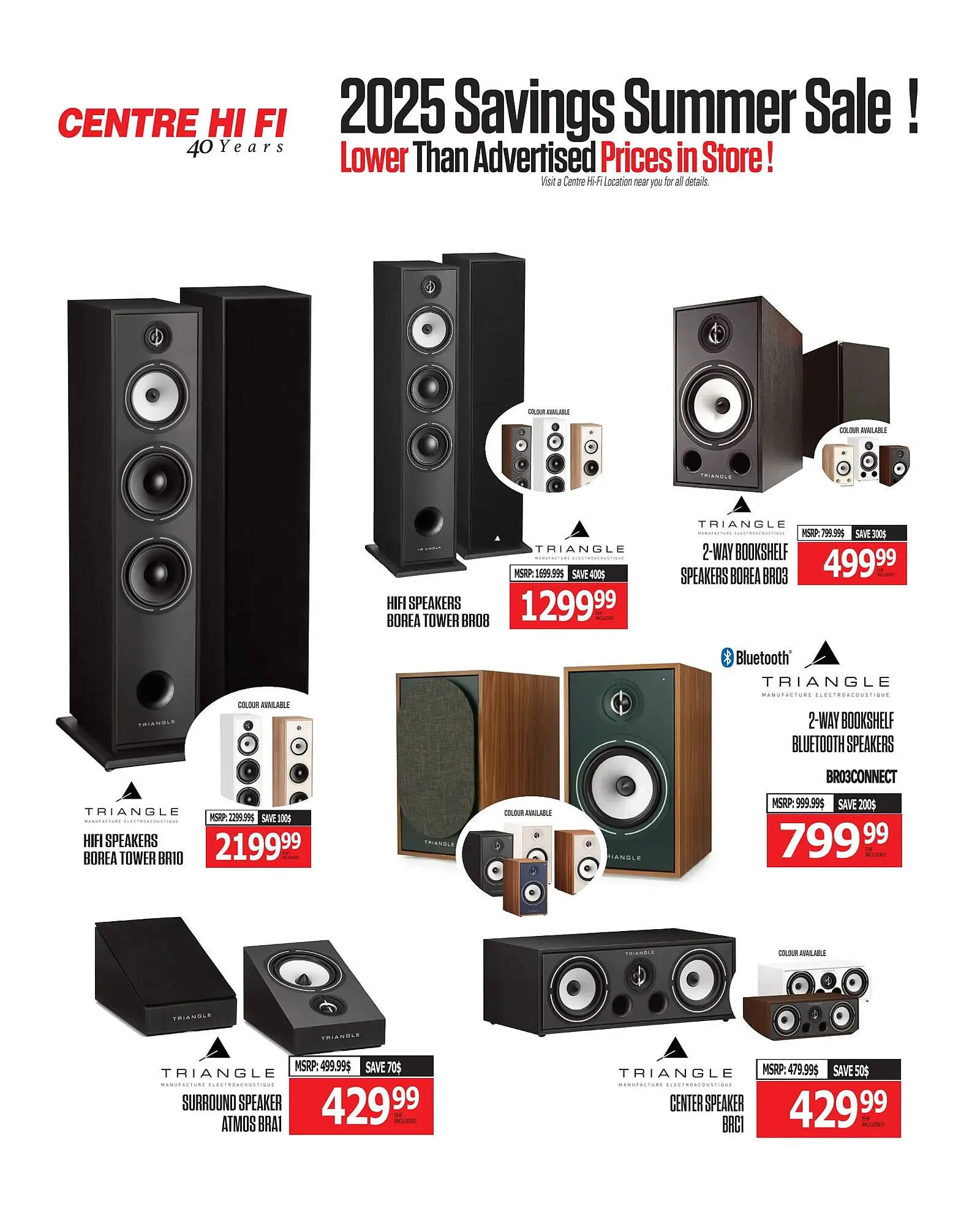 Centre Hi-Fi flyer from July 18 to July 24 2025 - flyer page 47