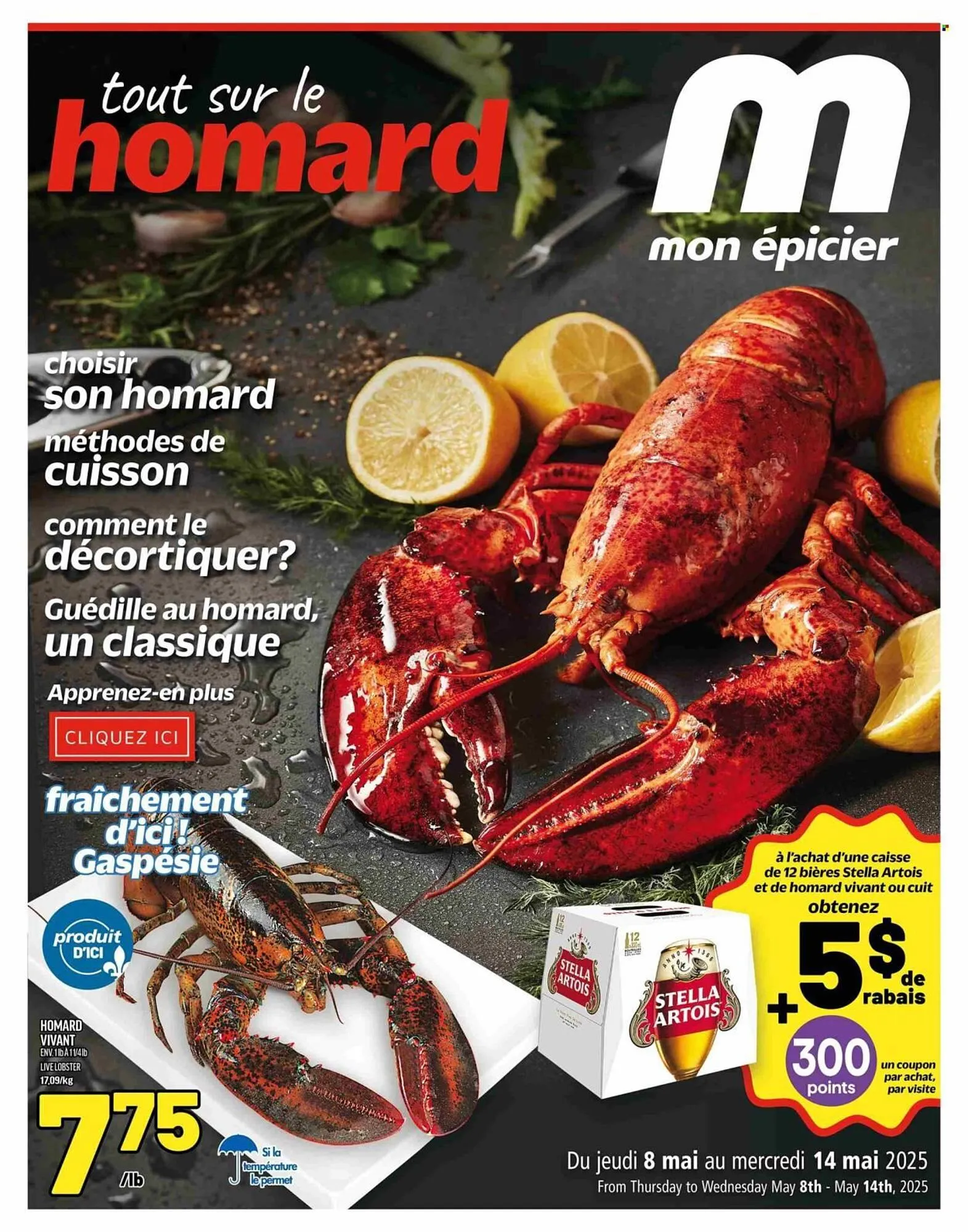 Metro flyer from May 8 to May 14 2025 - flyer page 1