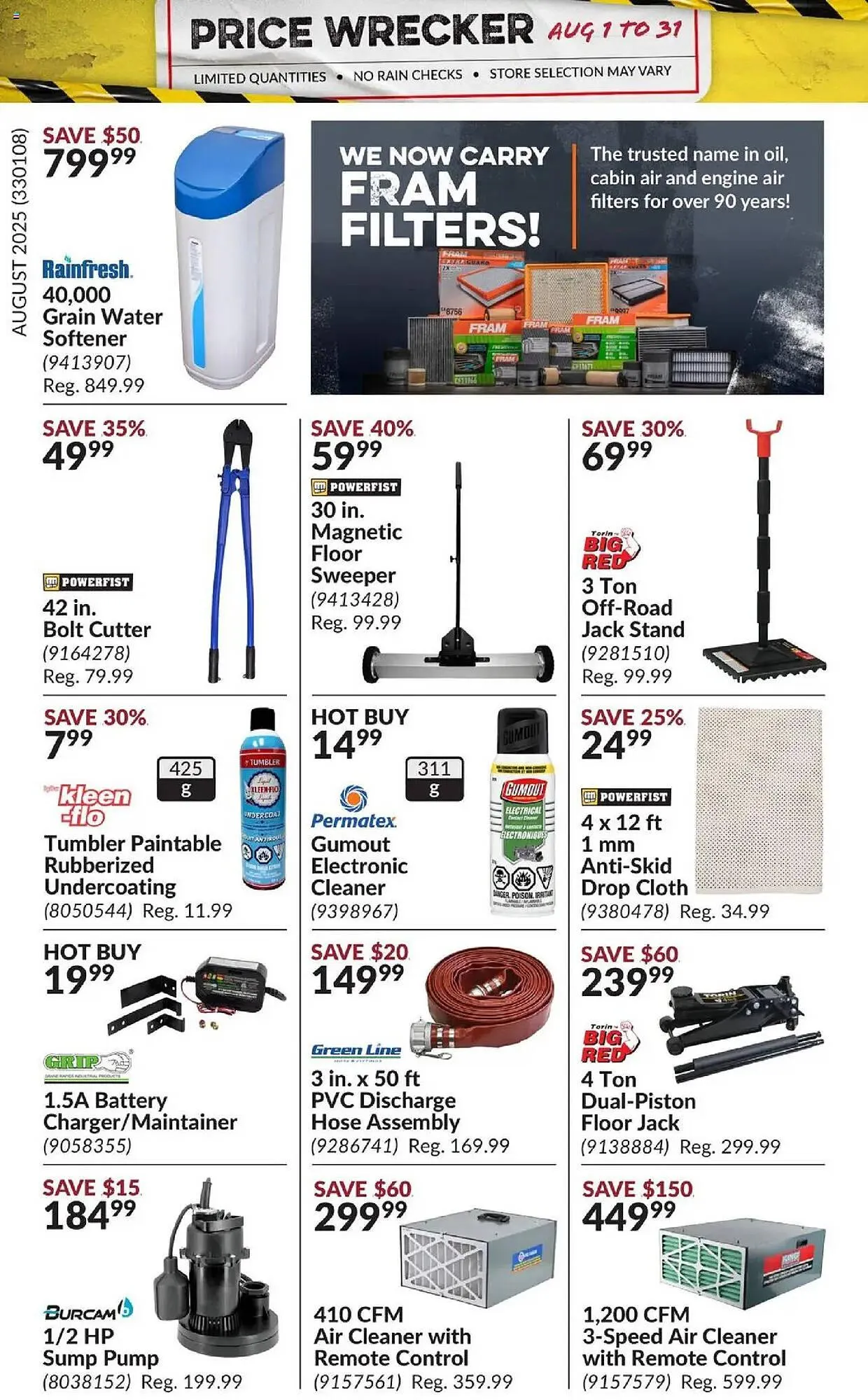 Princess Auto flyer from August 1 to September 1 2025 - flyer page 16