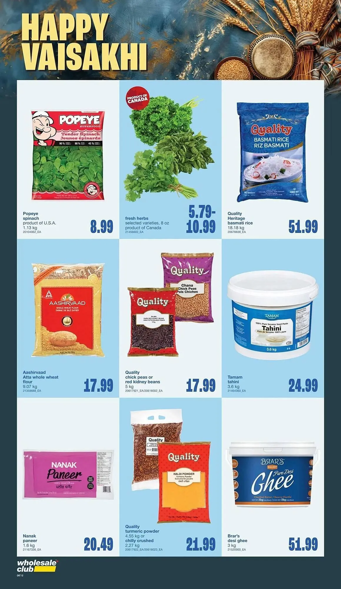 Wholesale Club flyer from April 10 to April 16 2025 - flyer page 12