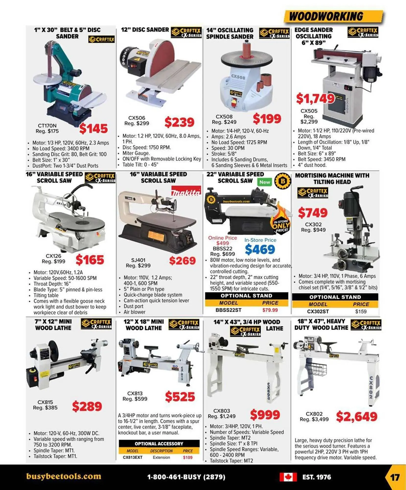 Busy Bee Tools flyer from September 9 to October 18 2025 - flyer page 17