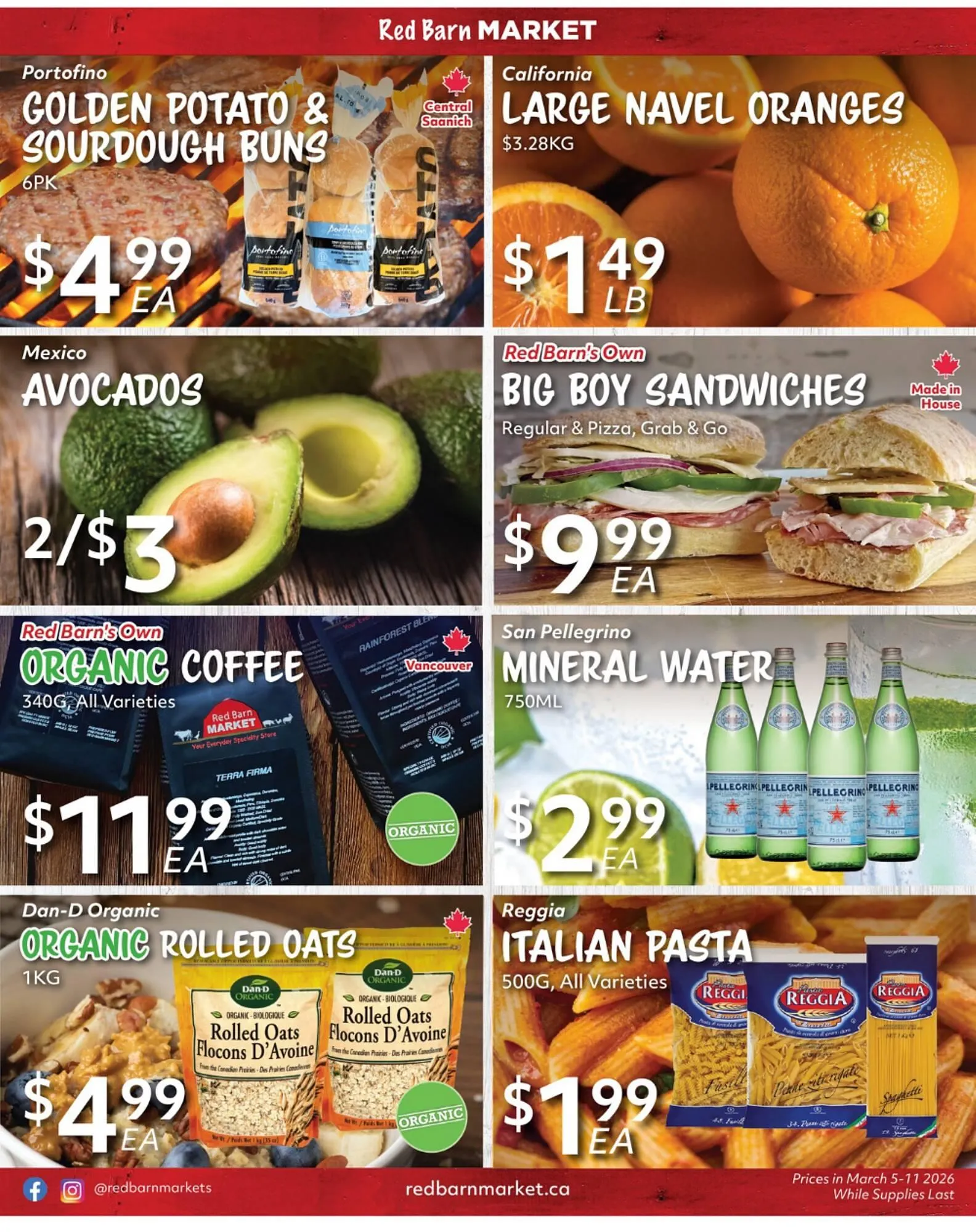 Red Barn Market flyer from March 5 to March 11 2026 - flyer page 2