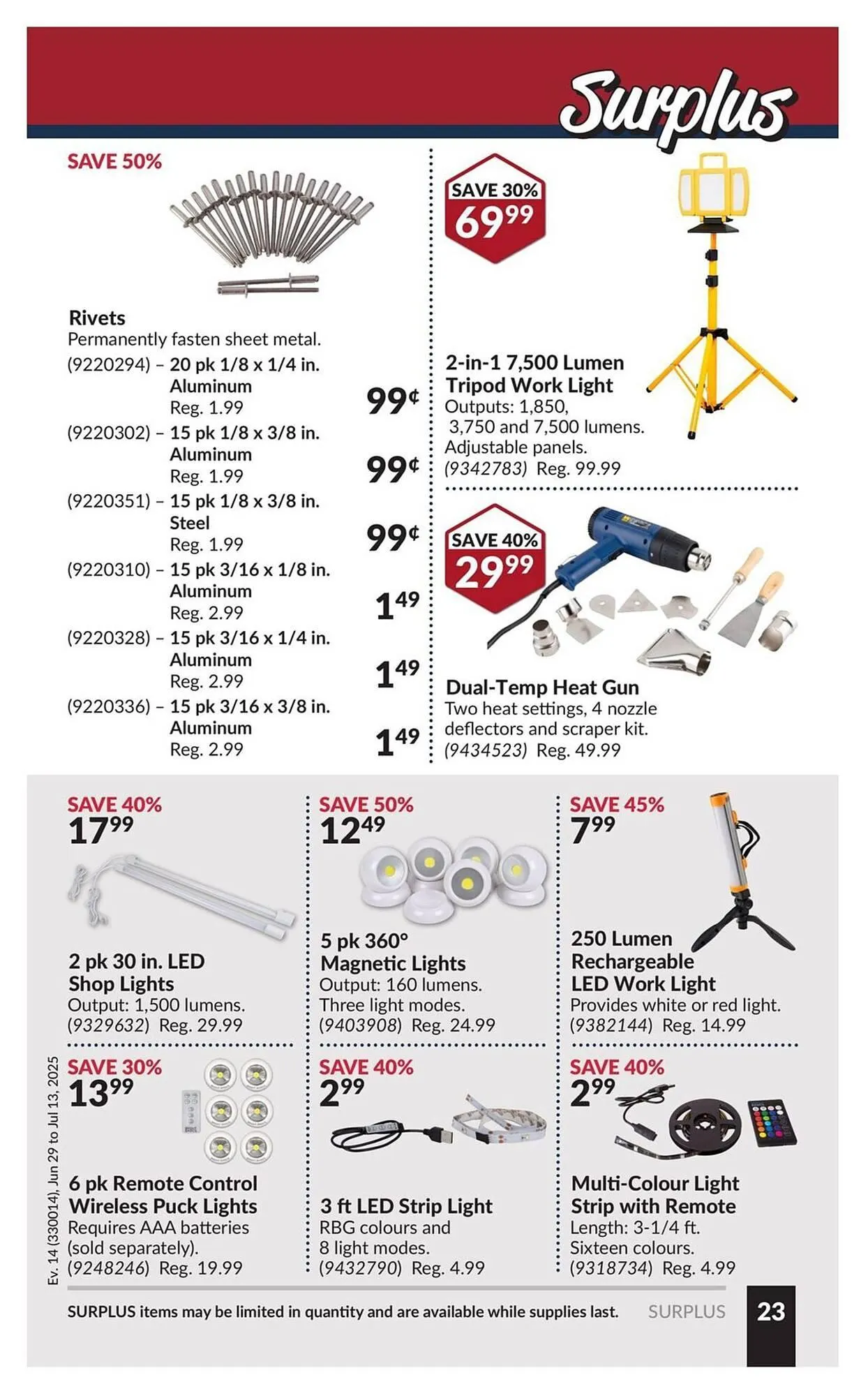 Princess Auto flyer from June 29 to July 13 2025 - flyer page 28