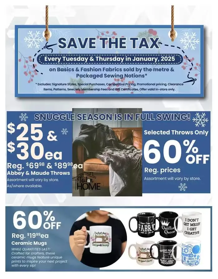 Flyer from January 2 to January 31 2025 - flyer page 8