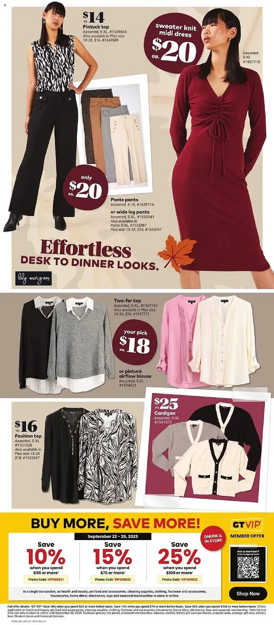 Giant Tiger flyer from September 24 to October 1 2025 - flyer page 7