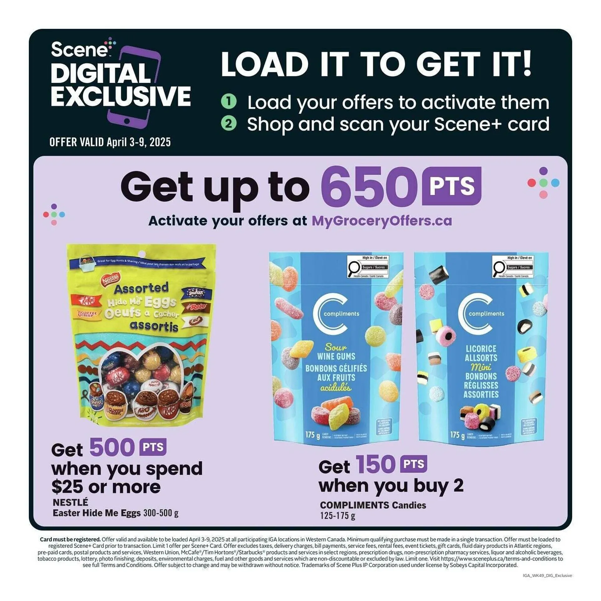 IGA flyer from April 3 to April 17 2025 - flyer page 9