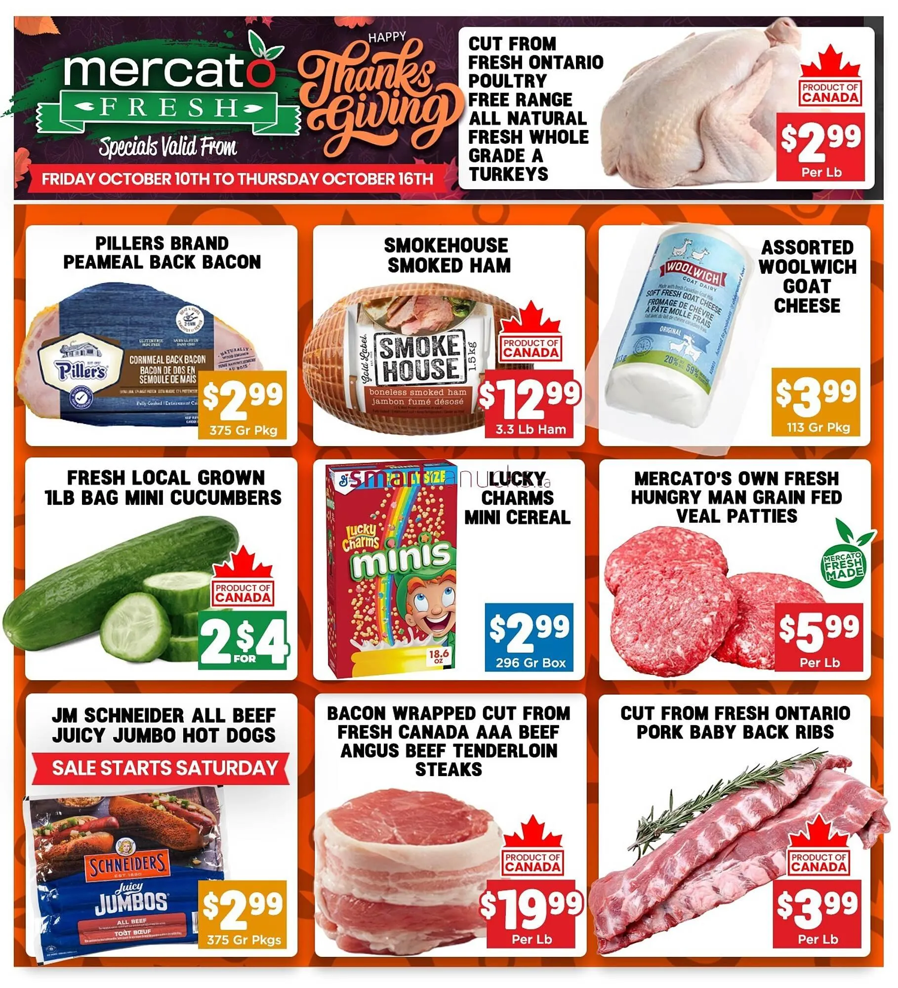 Mercato Fresh flyer from October 10 to October 16 2025 - flyer page 1
