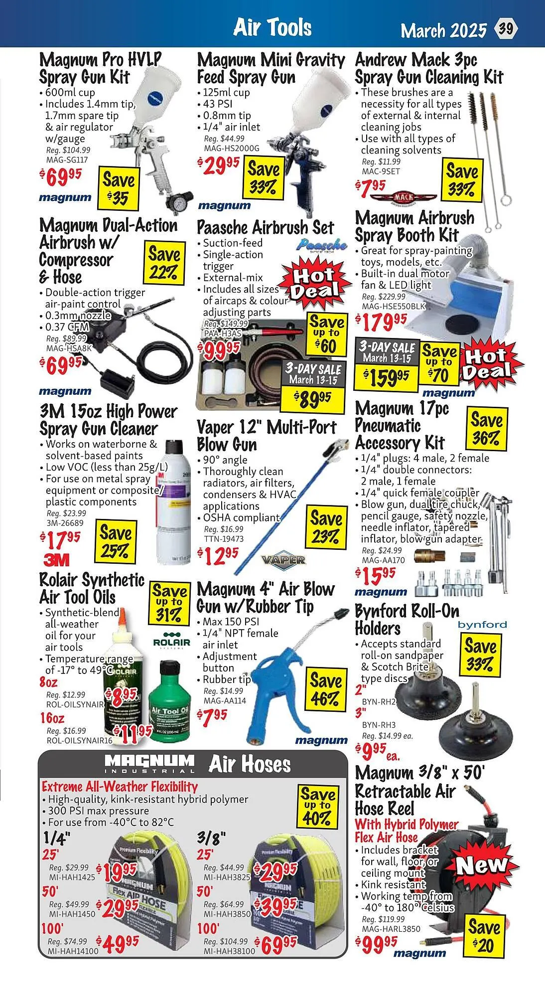 KMS Tools flyer from March 1 to March 31 2025 - flyer page 39
