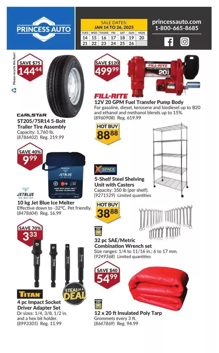 National Sale from January 14 to January 26 2025 - flyer page 6