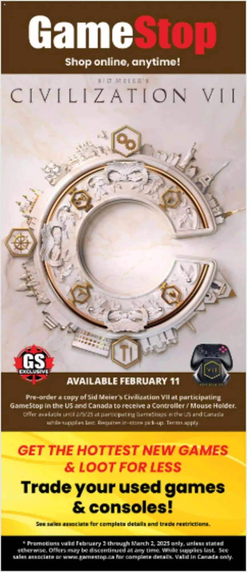 EB Games flyer - 9
