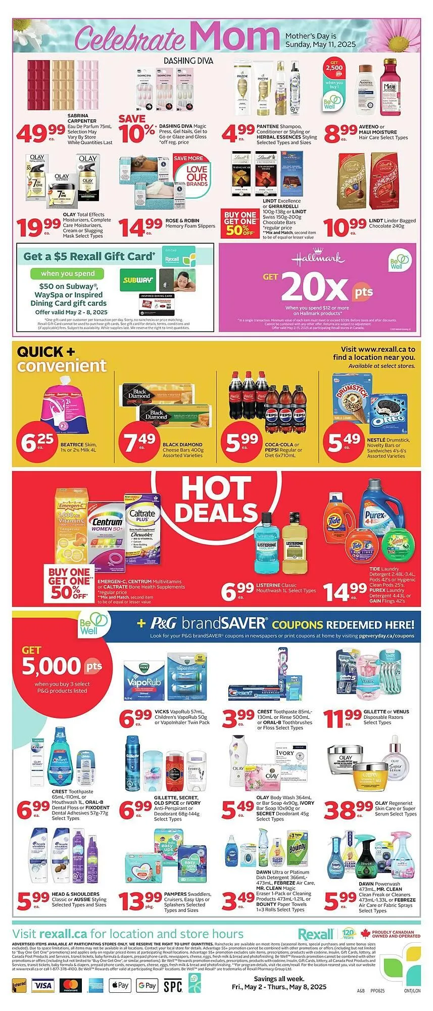 Rexall flyer from May 1 to May 8 2025 - flyer page 3