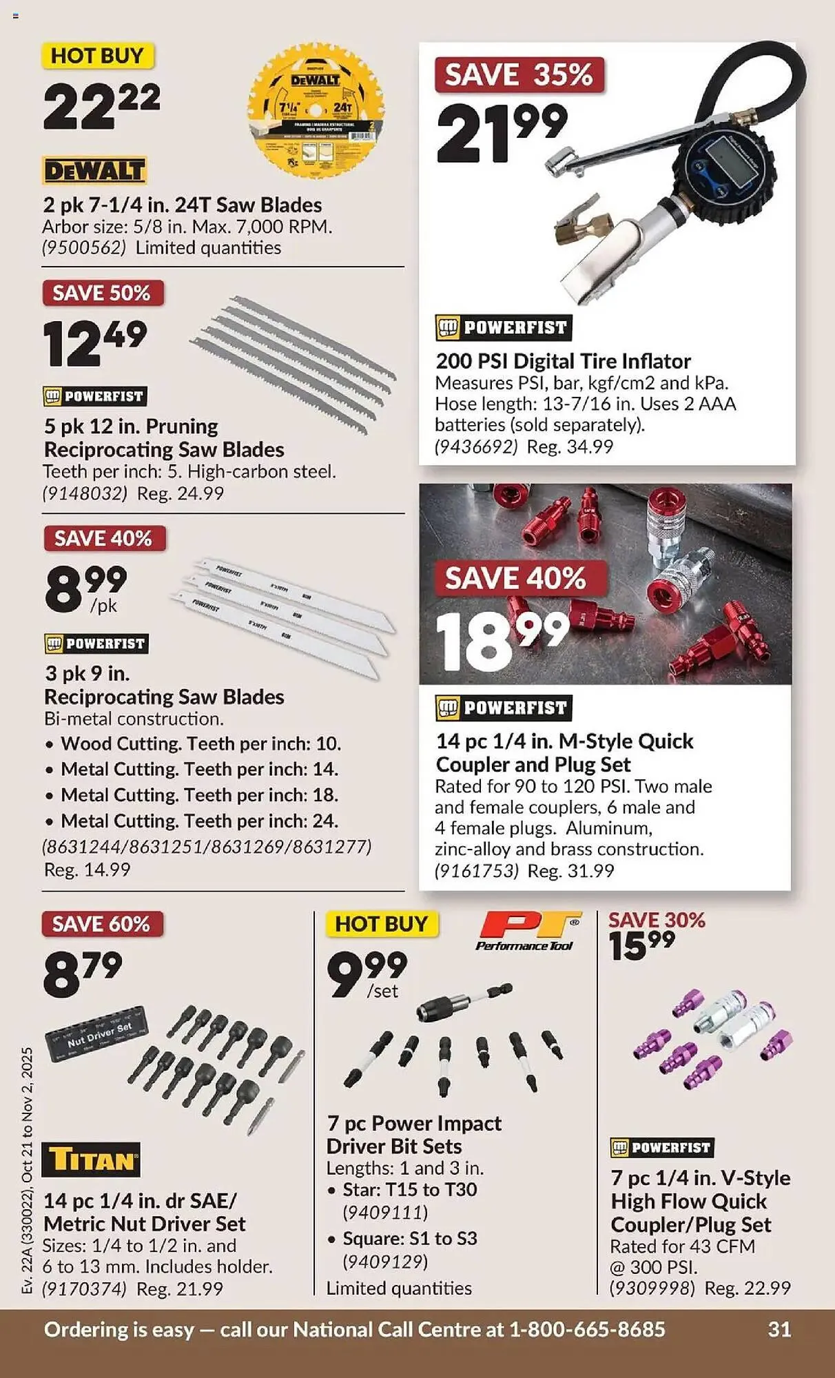 Princess Auto flyer from October 21 to November 2 2025 - flyer page 52