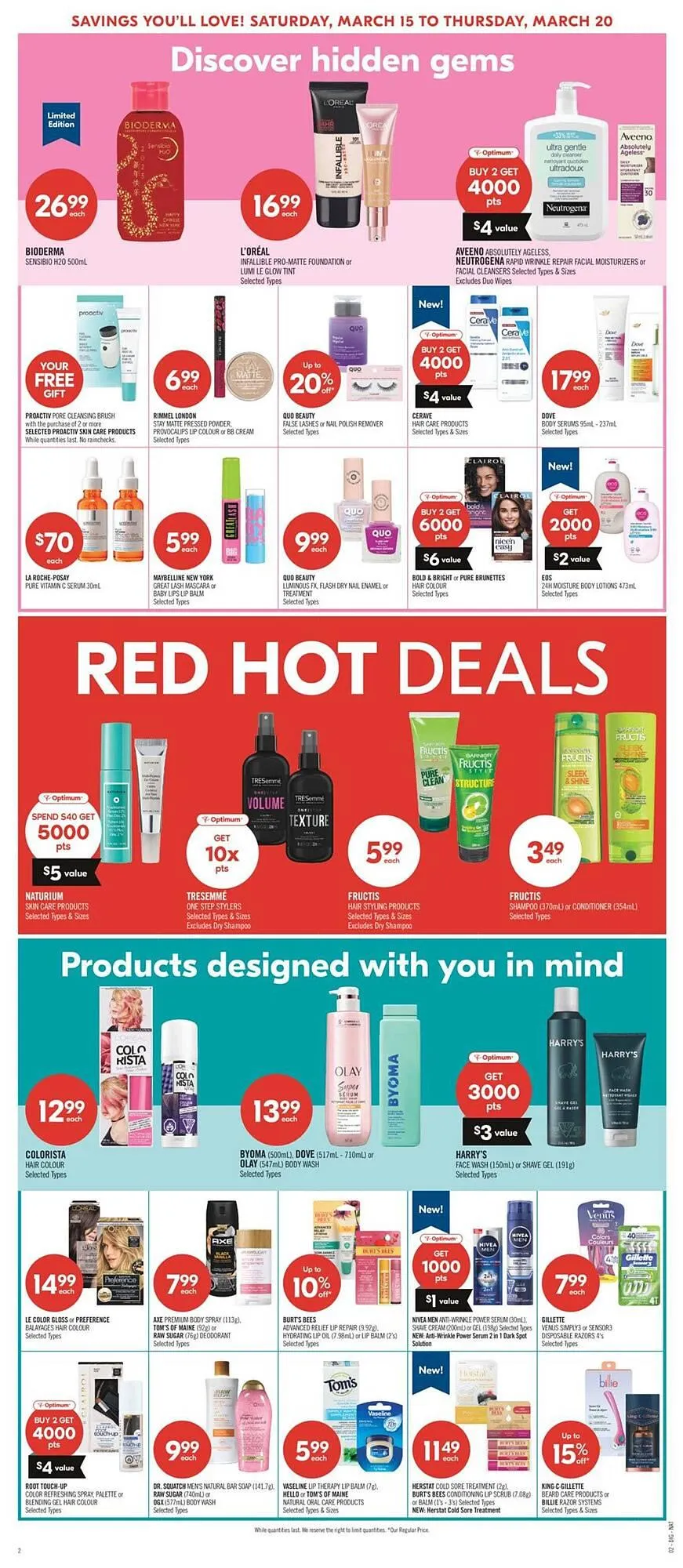 Shoppers Drug Mart flyer from March 15 to March 21 2025 - flyer page 16