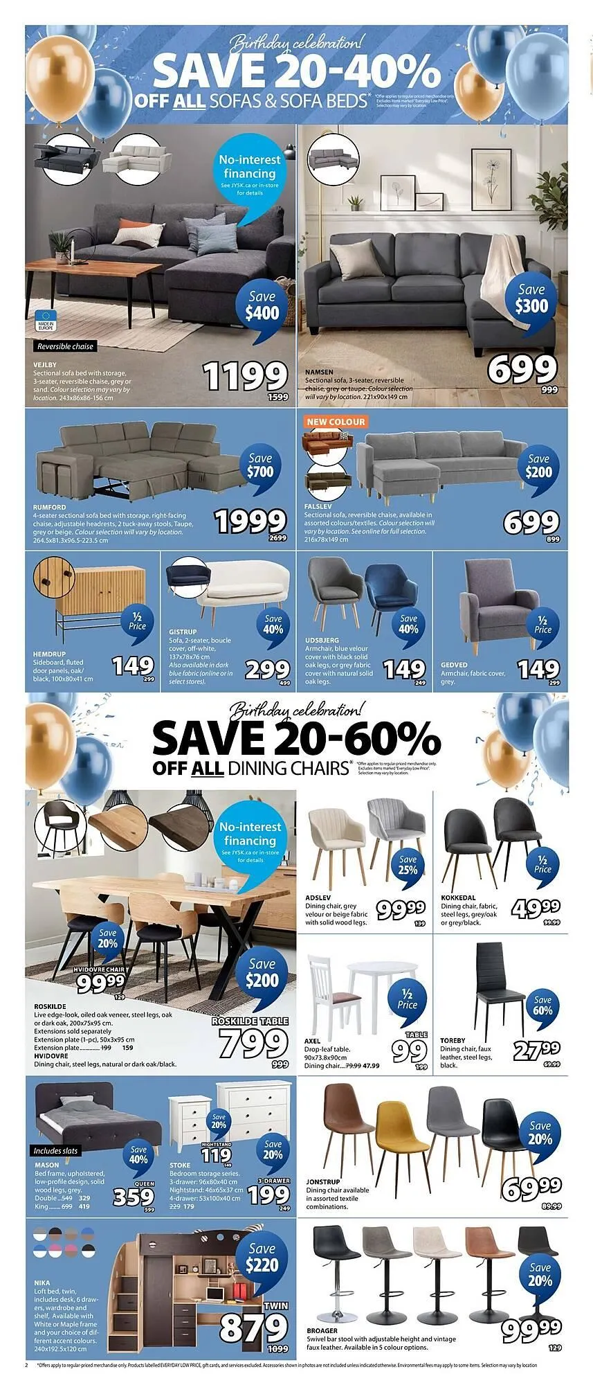 JYSK flyer from April 25 to May 2 2025 - flyer page 2