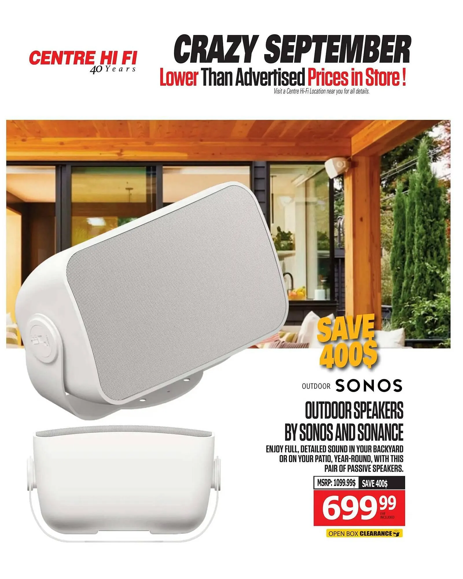 Centre Hi-Fi flyer from September 26 to October 2 2025 - flyer page 30