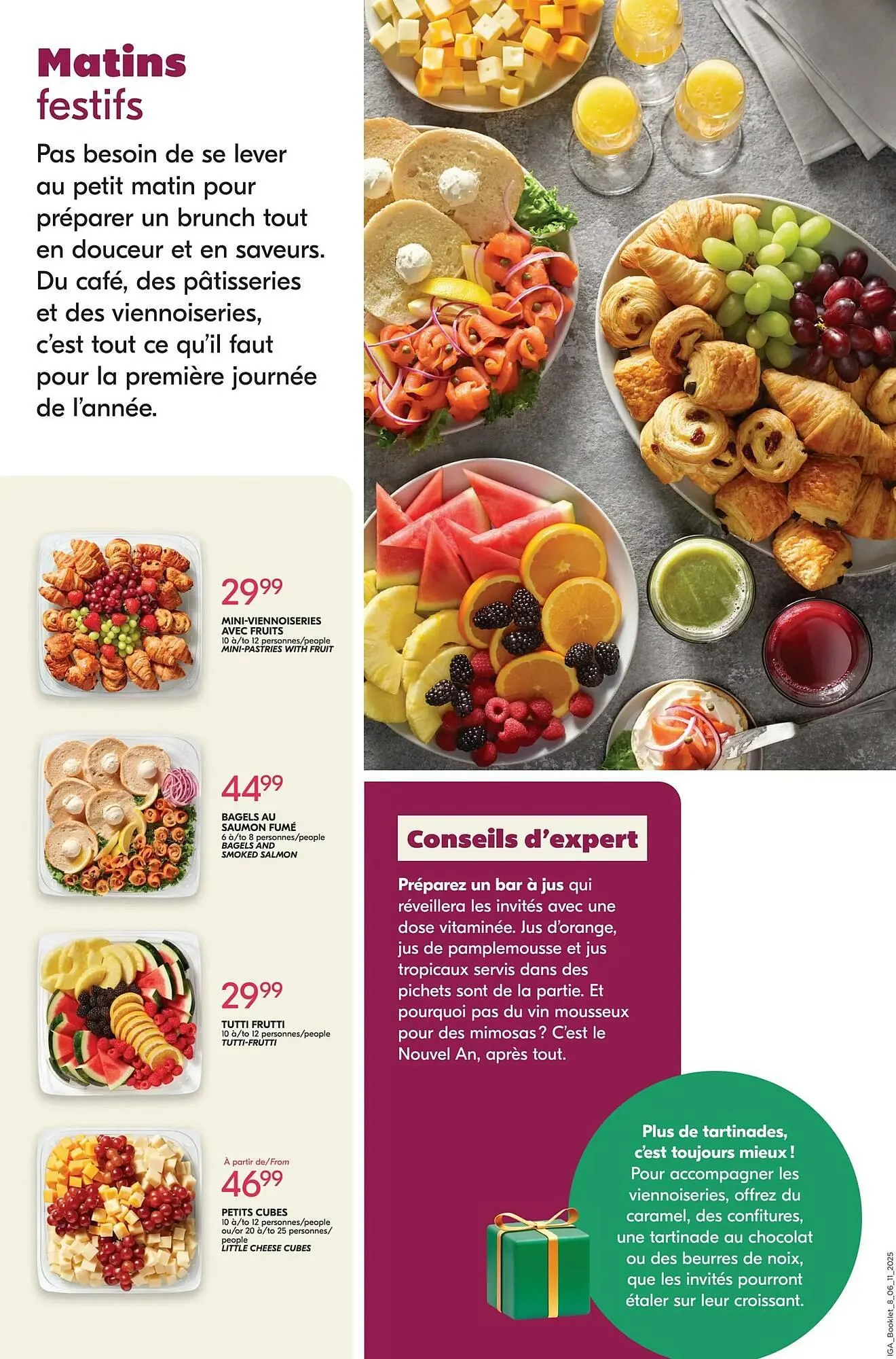 IGA flyer from November 6 to November 12 2025 - flyer page 22