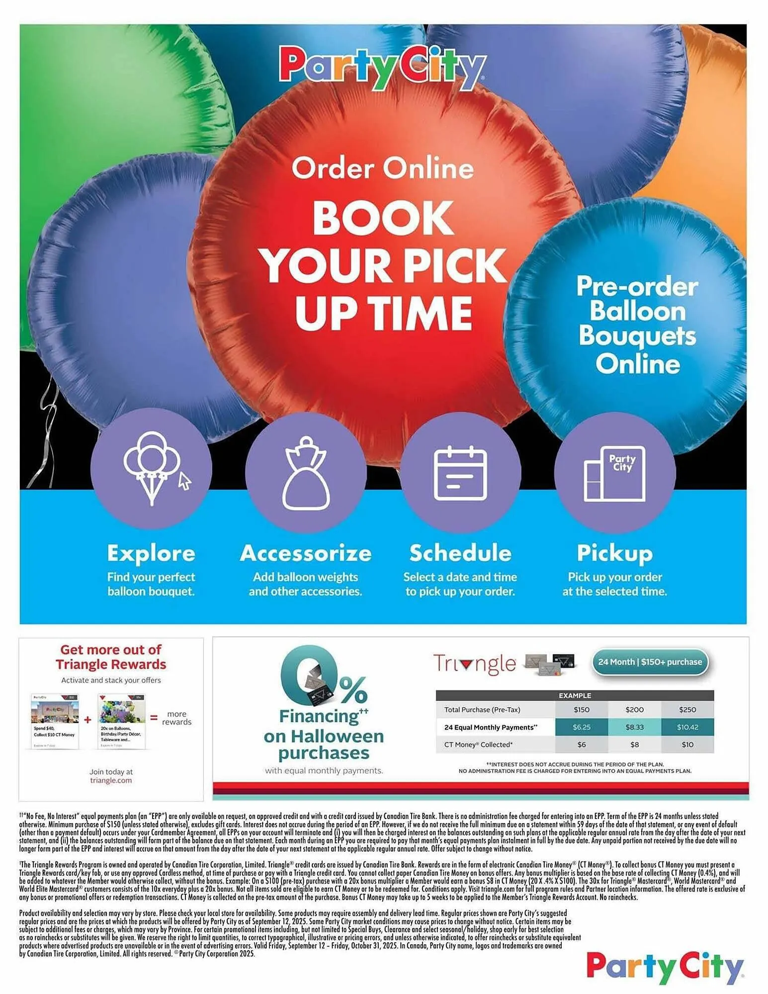 Party City flyer from September 12 to November 1 2025 - flyer page 35