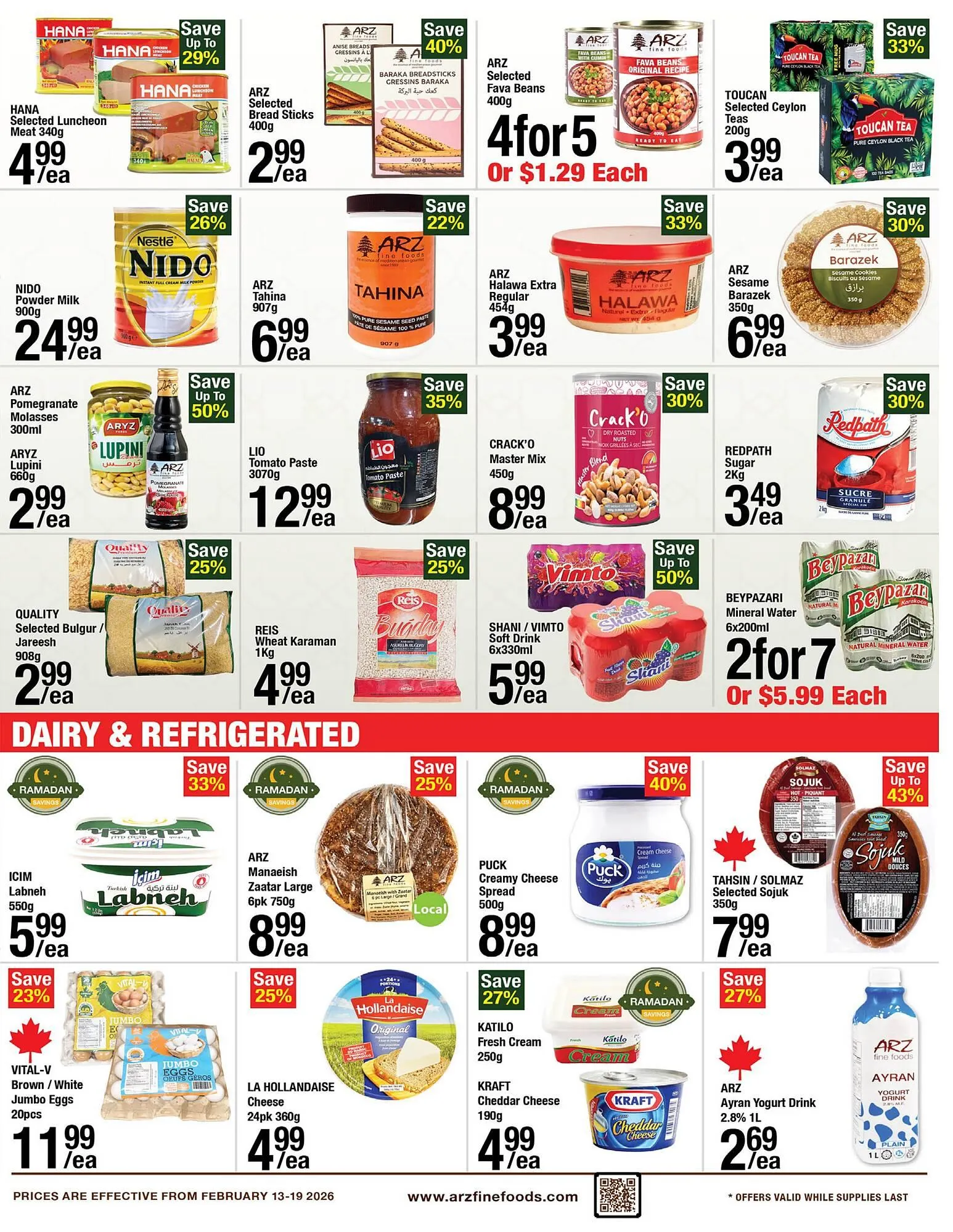 Arz Fine Foods flyer from February 13 to February 19 2026 - flyer page 5