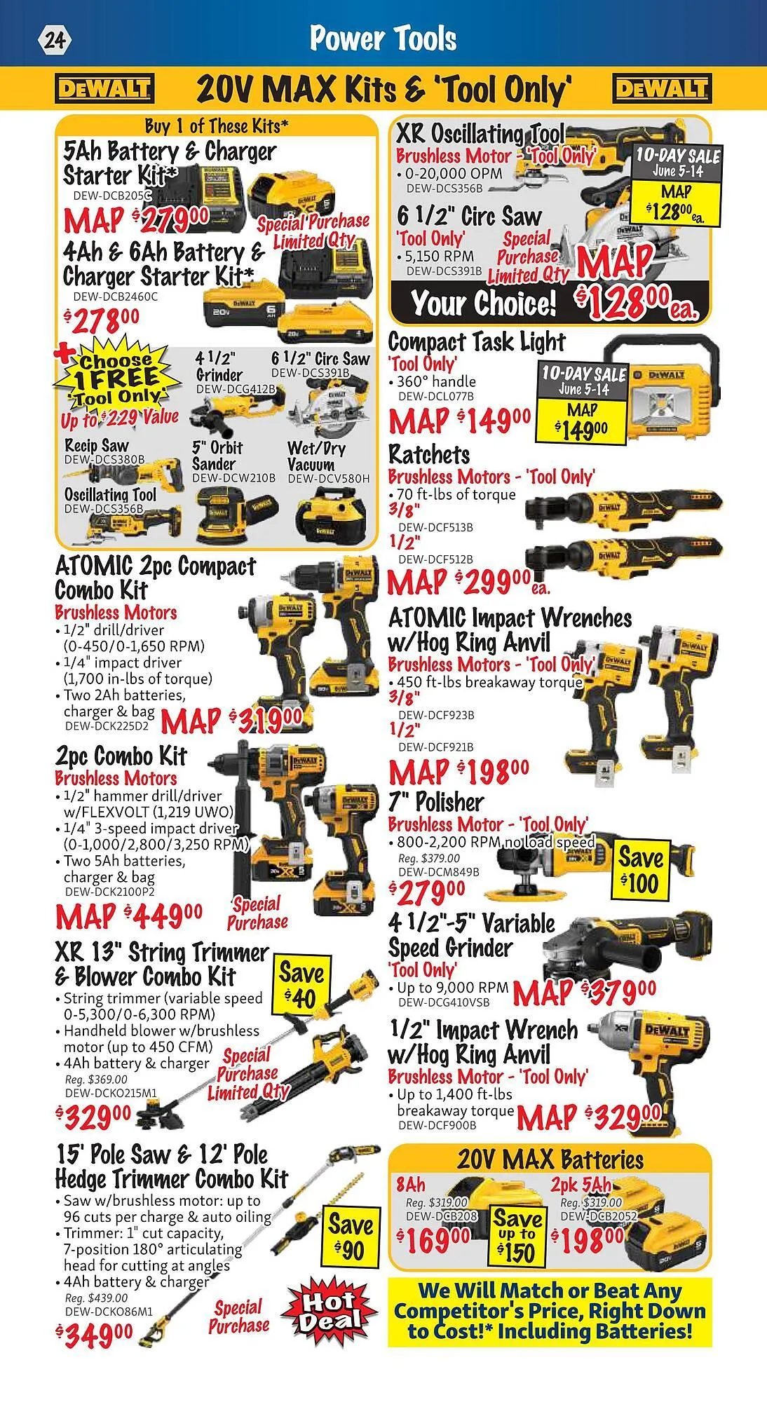 KMS Tools flyer from June 1 to June 30 2025 - flyer page 24