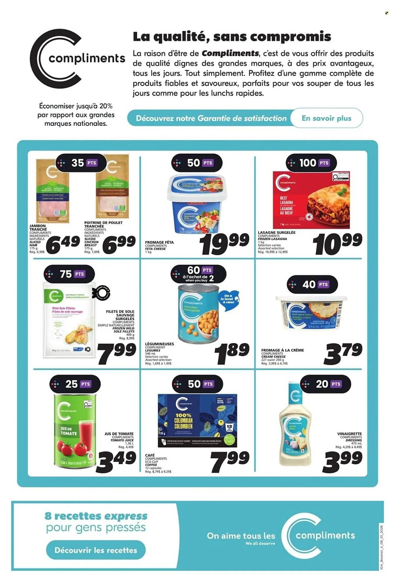 IGA flyer from January 8 to January 14 2026 - flyer page 4