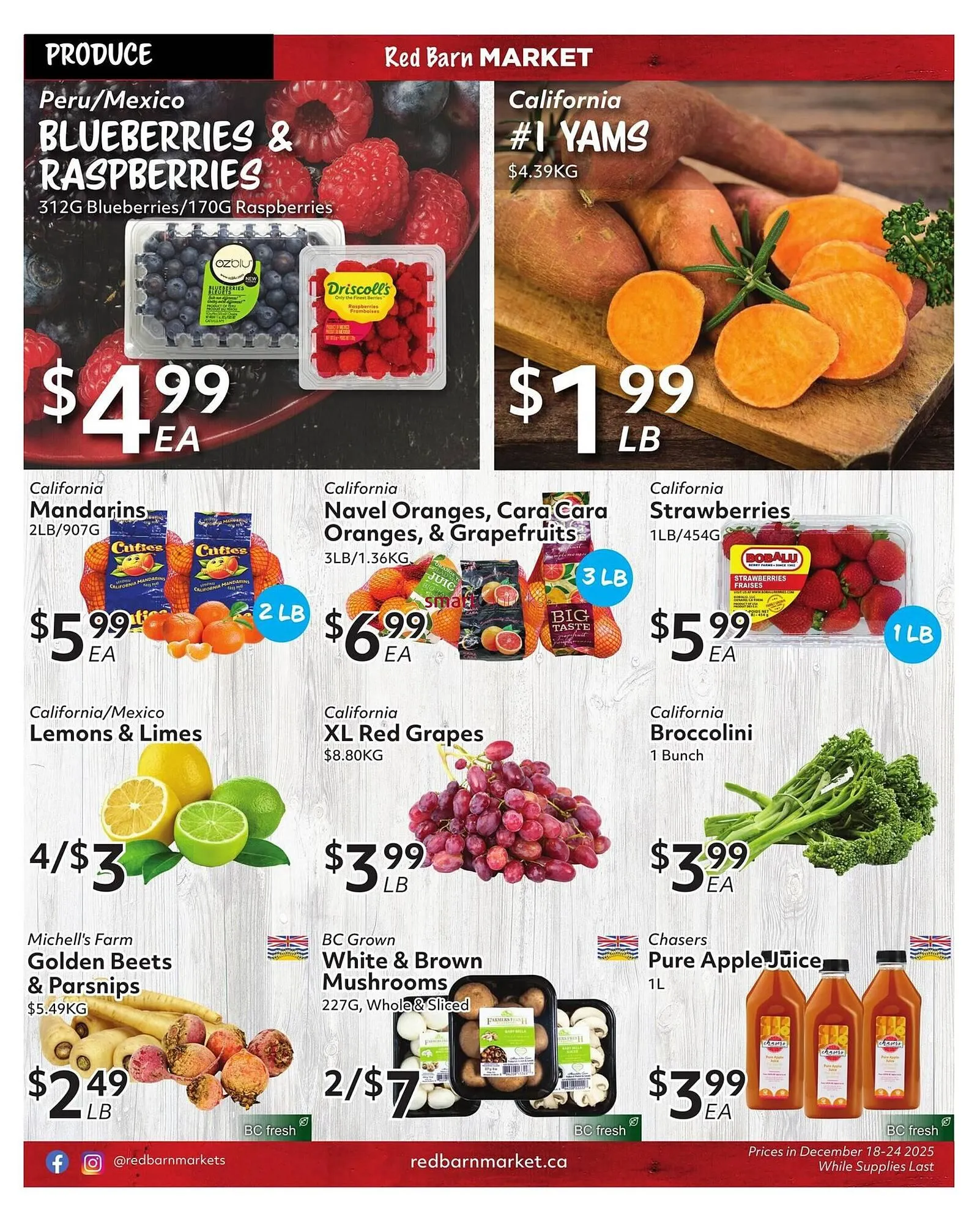 Red Barn Market flyer from December 18 to December 24 2025 - flyer page 10