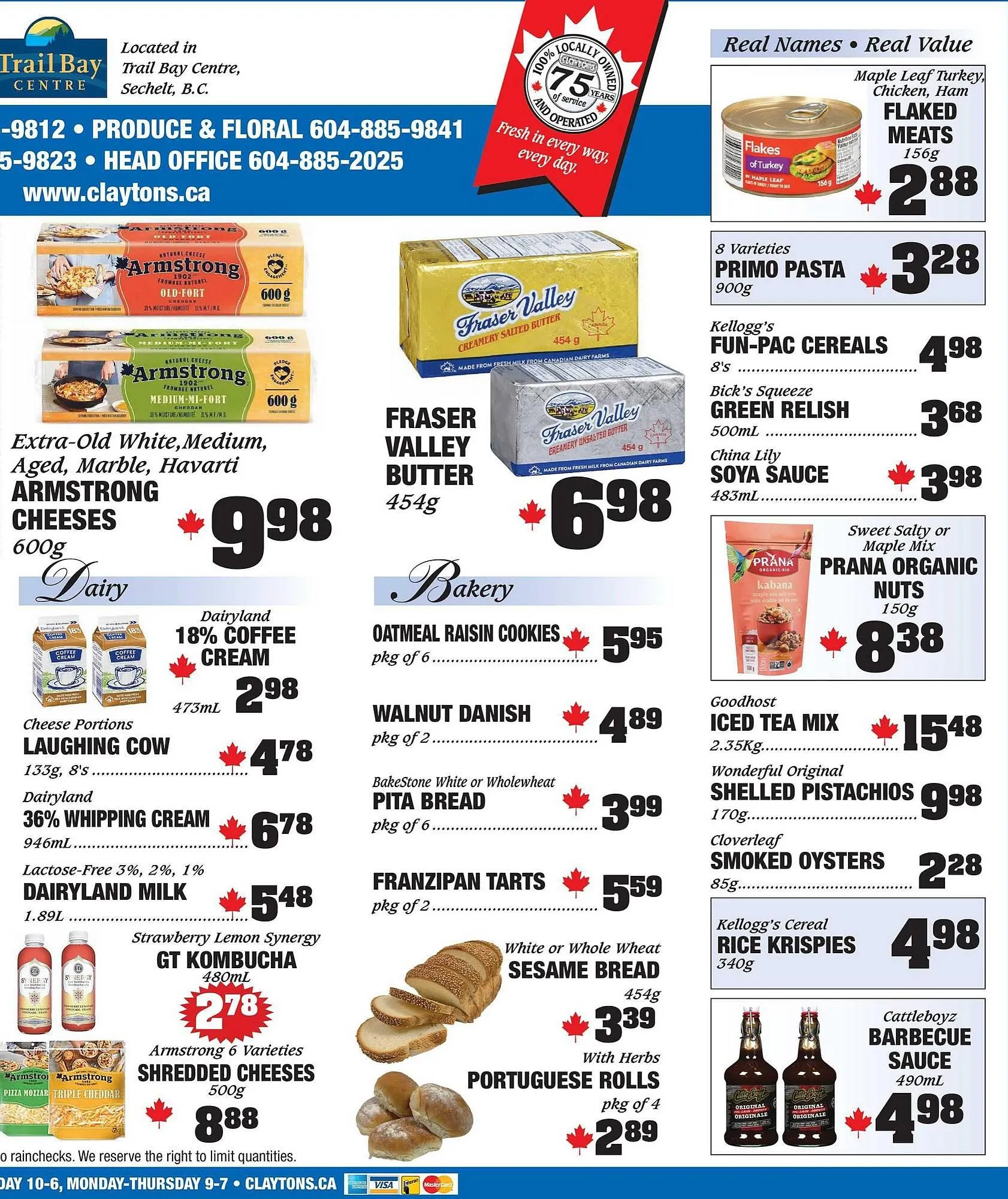 Claytons Heritage Market flyer from November 28 to December 4 2025 - flyer page 3