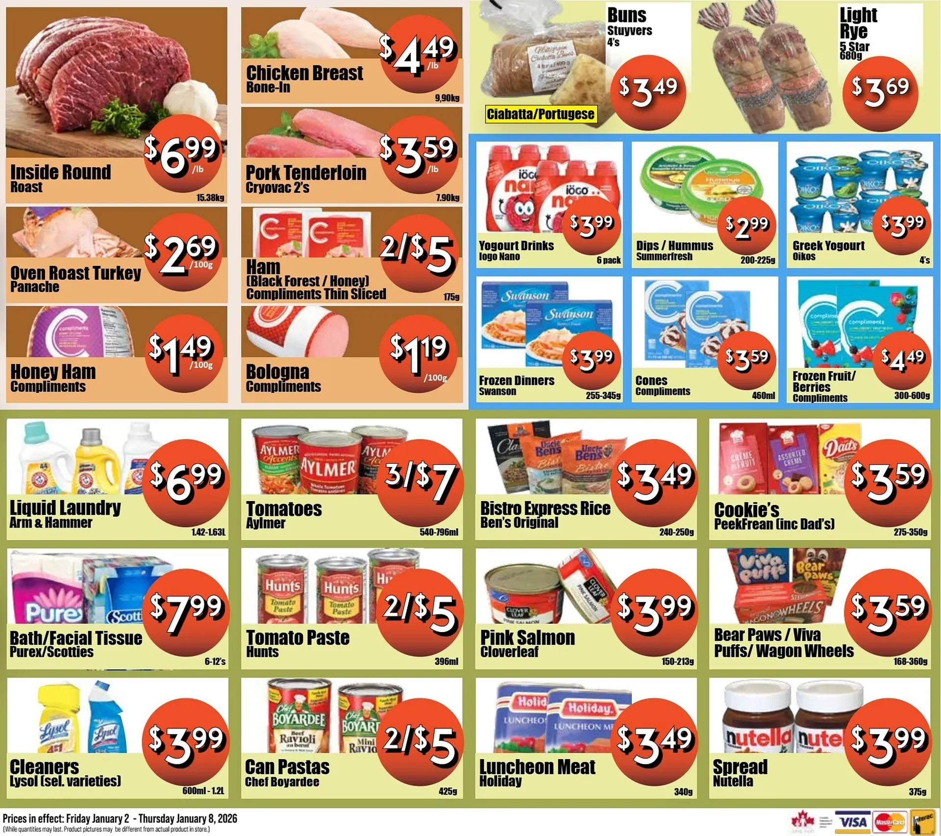 Westfort Foods flyer from January 2 to January 8 2026 - flyer page 2