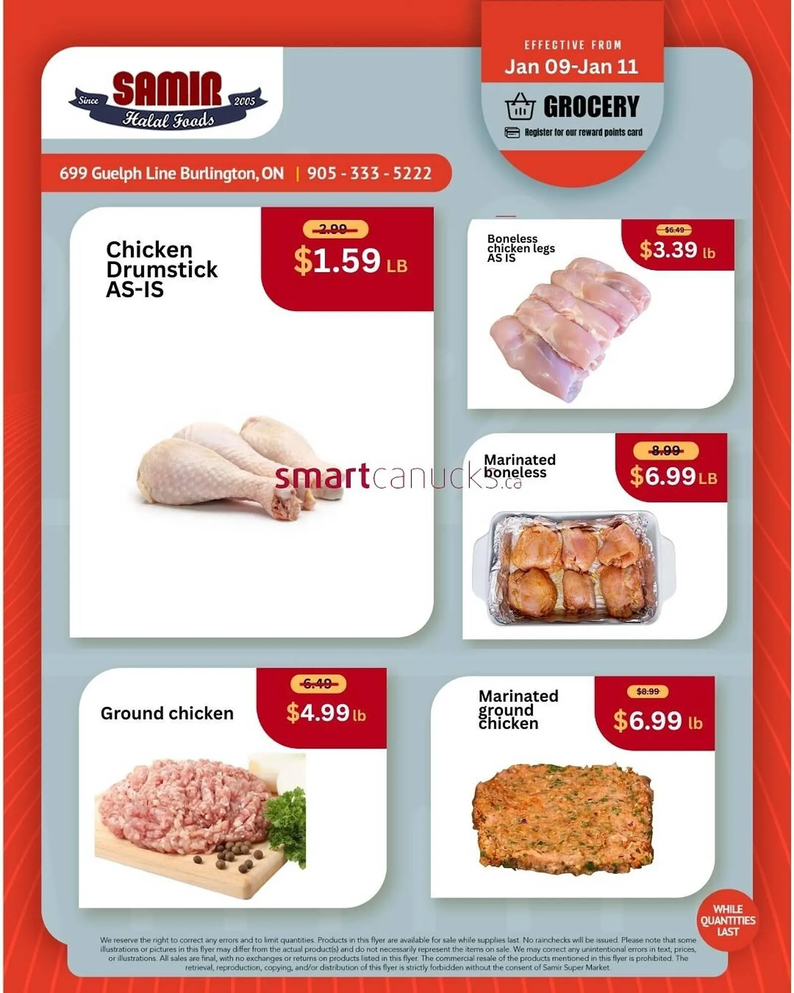 Samir Supermarket flyer from January 9 to January 11 2026 - flyer page 1
