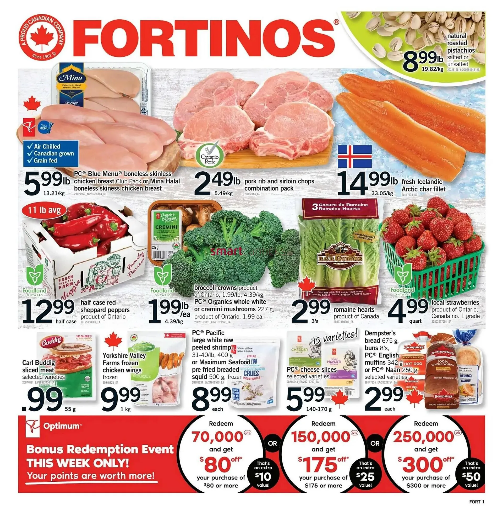 Fortinos flyer from August 21 to August 27 2025 - flyer page 1