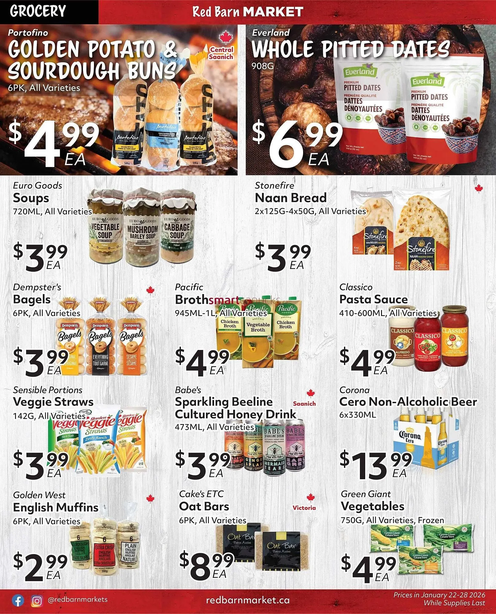 Red Barn Market flyer from January 22 to January 28 2026 - flyer page 4