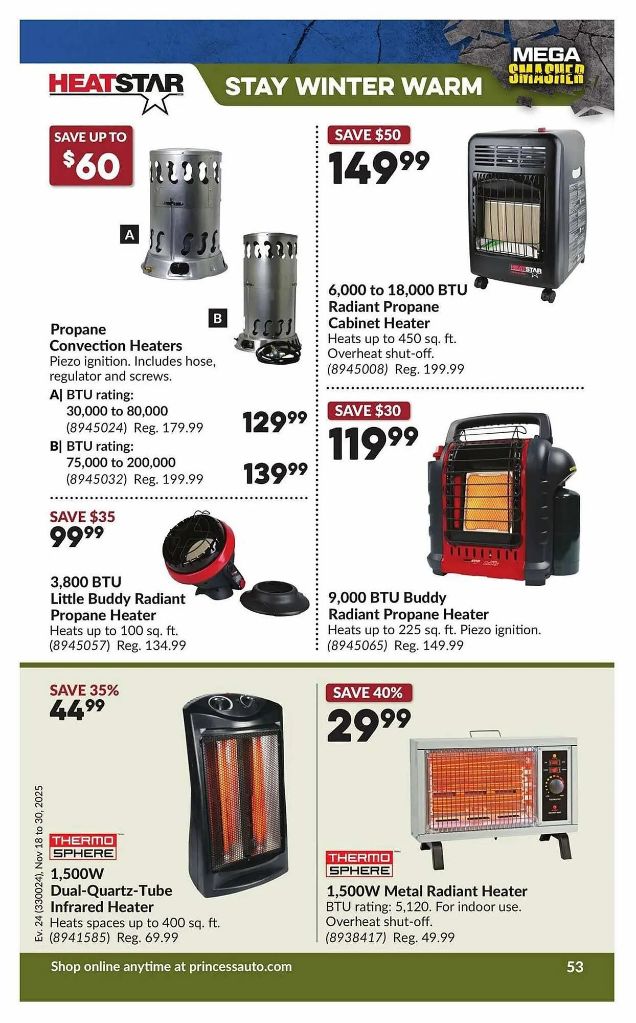 Princess Auto flyer from November 13 to November 20 2025 - flyer page 58