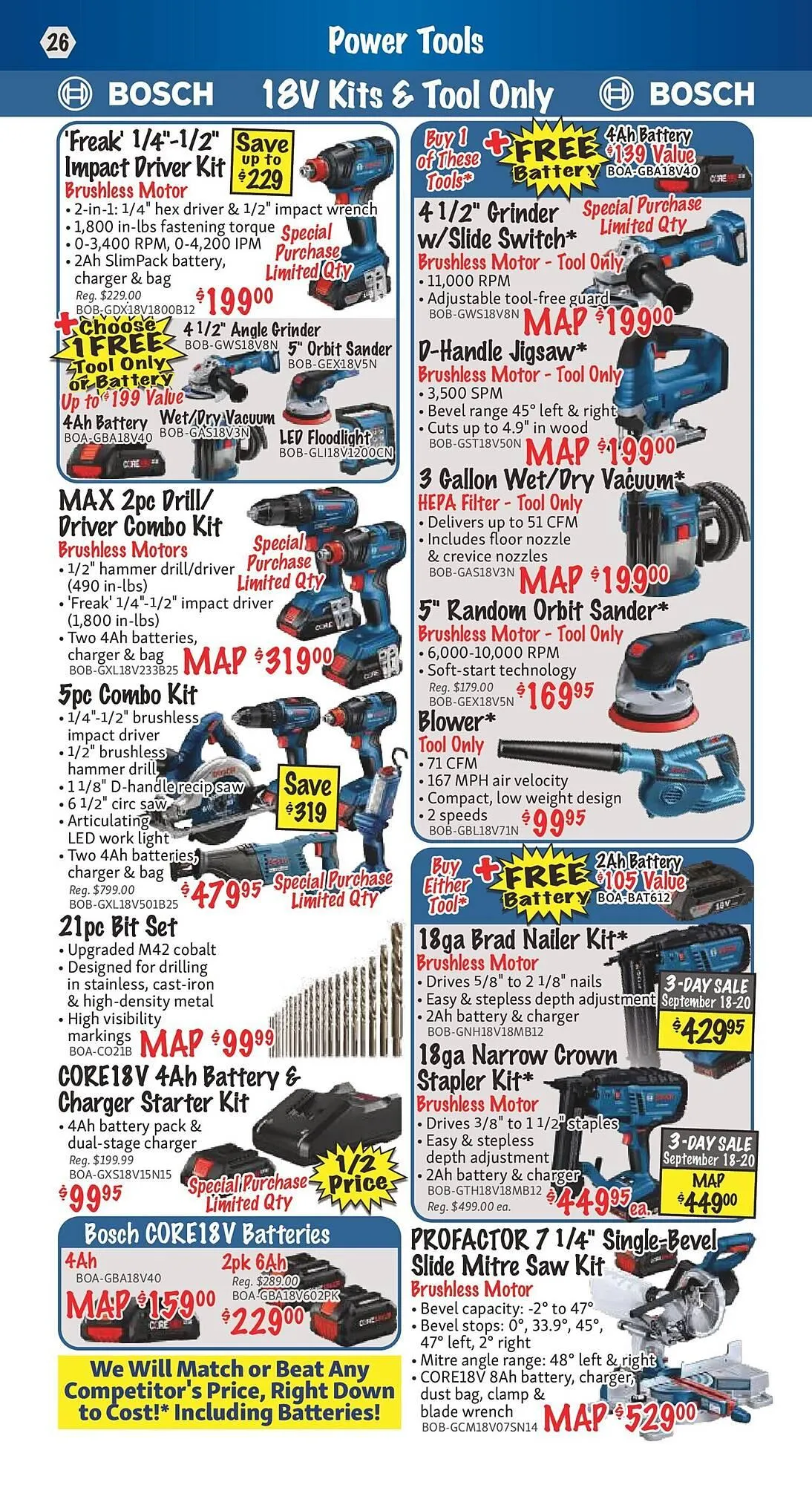 KMS Tools flyer from September 1 to September 15 2025 - flyer page 26