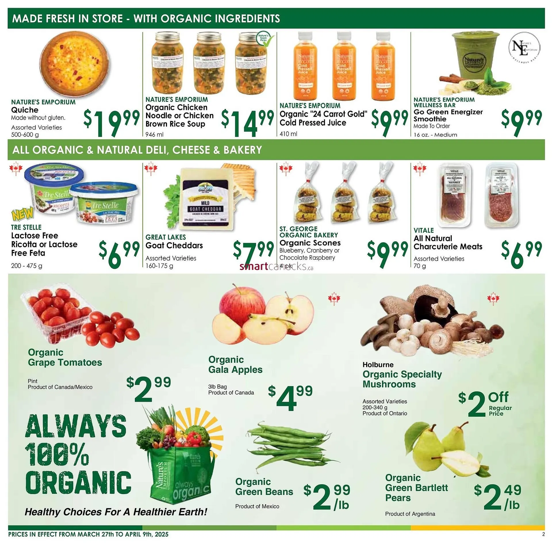 Nature's Emporium flyer from March 27 to April 2 2025 - flyer page 2