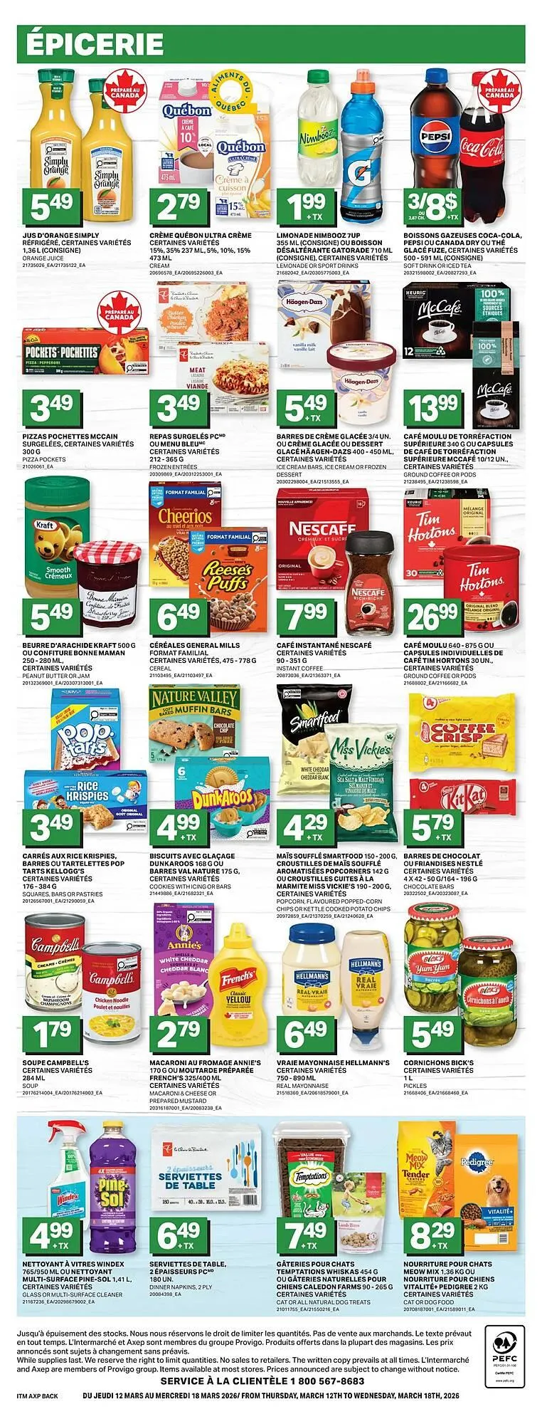 Axep flyer from March 12 to March 18 2026 - flyer page 4