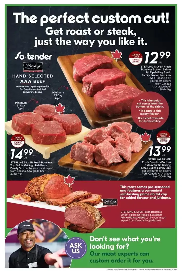 Sobeys Weekly ad from March 20 to March 26 2025 - flyer page 14