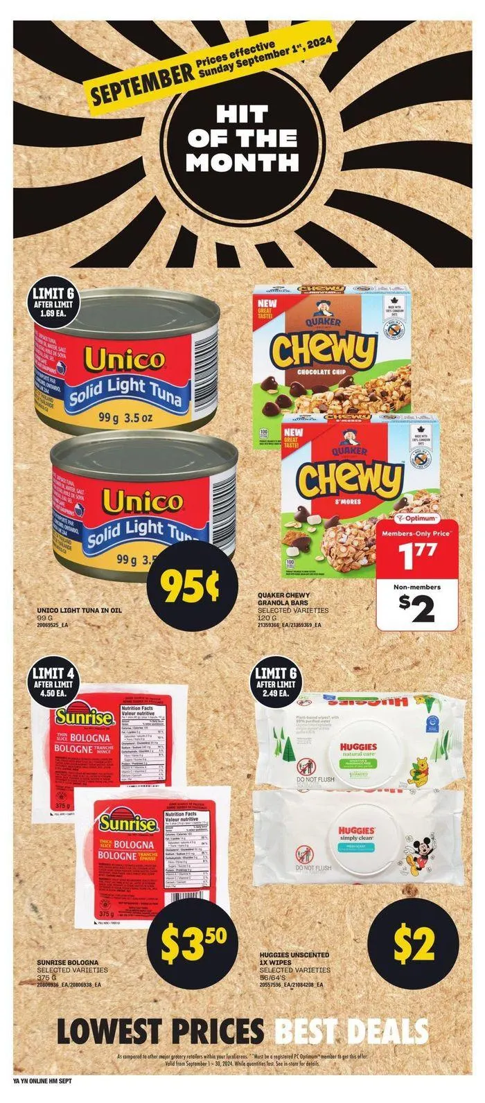 Our best offers for you from August 29 to September 4 2024 - flyer page 1