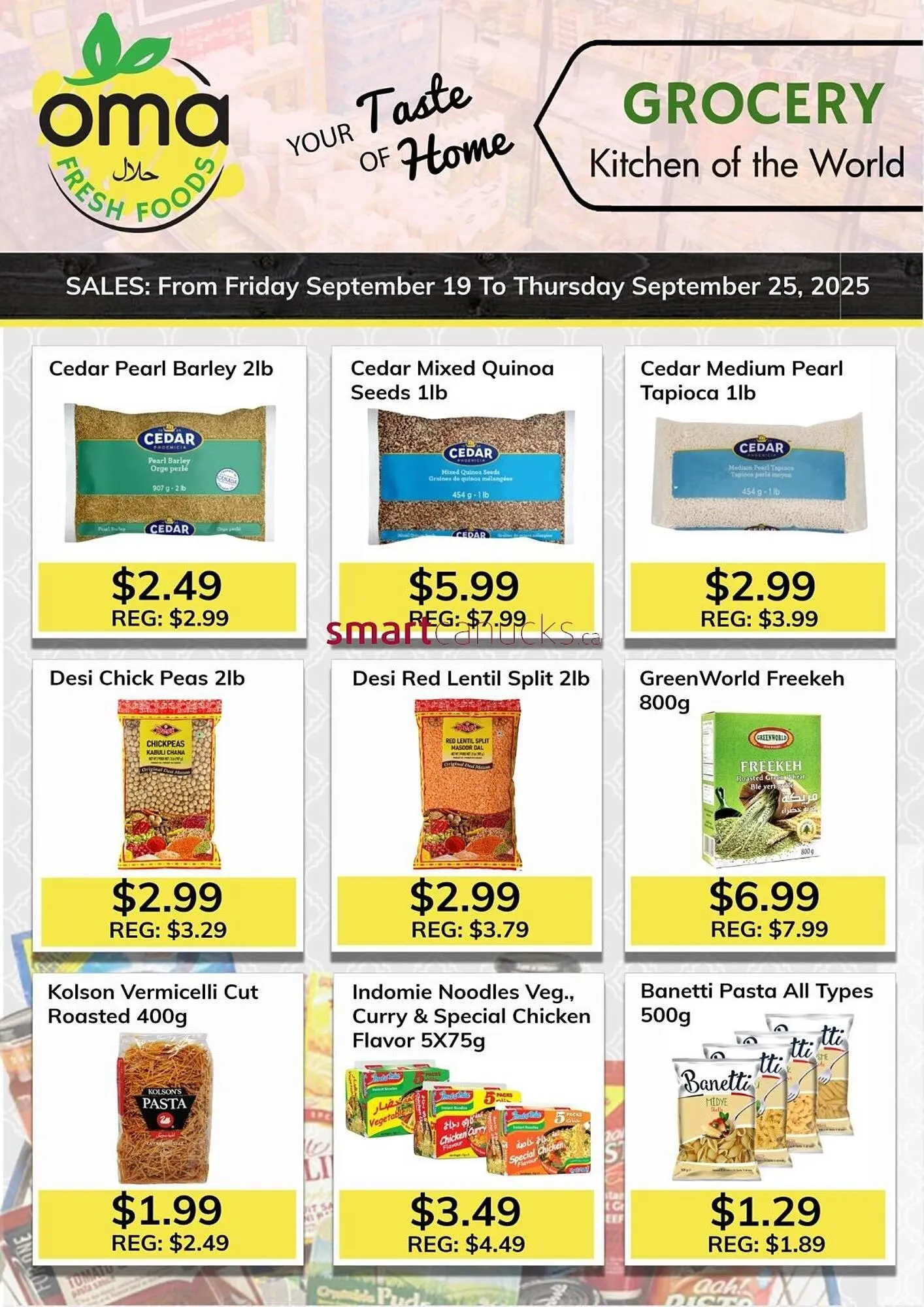 Oma Fresh Foods flyer from September 19 to September 25 2025 - flyer page 3