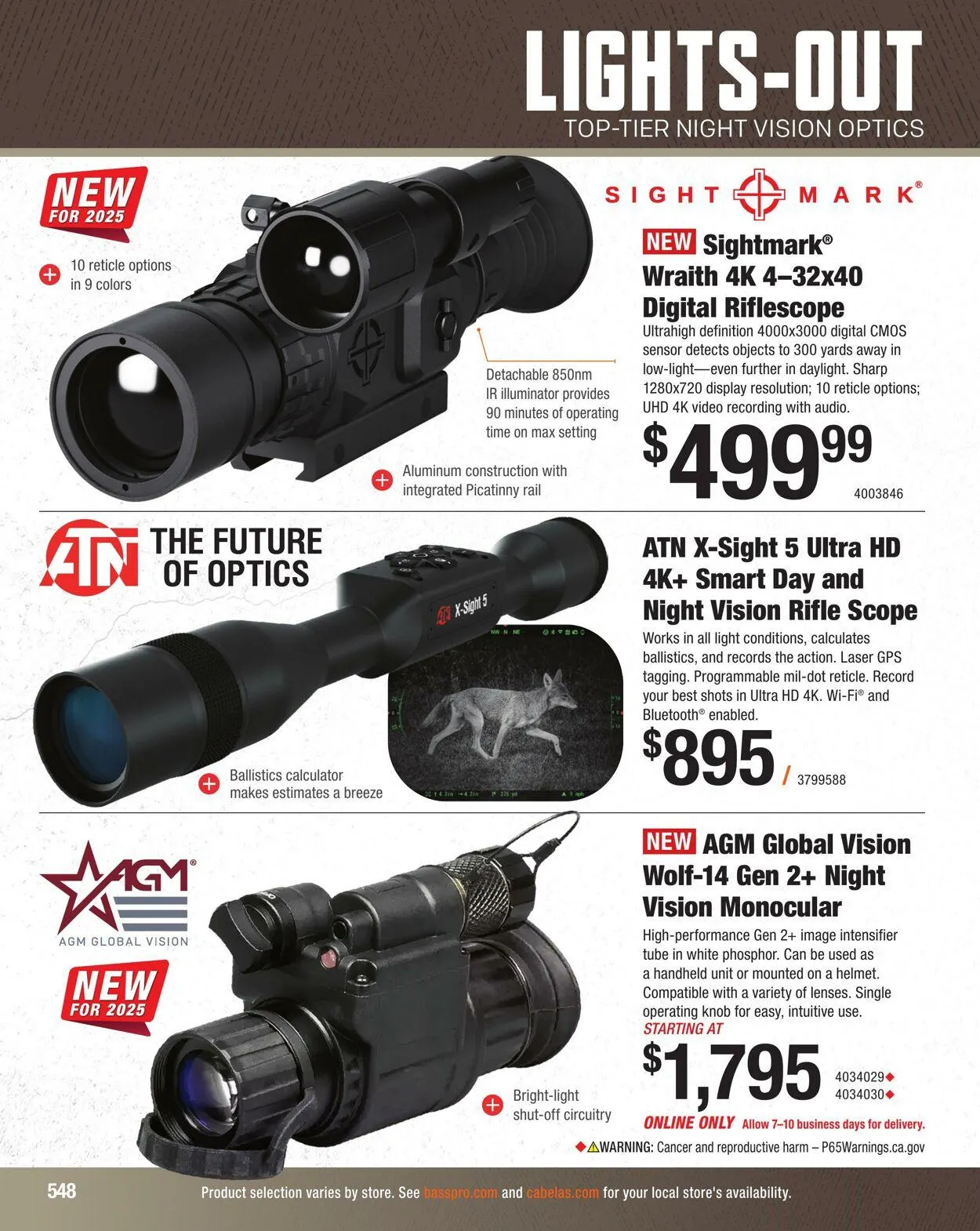 Bass Pro Current flyer from October 9 to October 23 2025 - flyer page 548