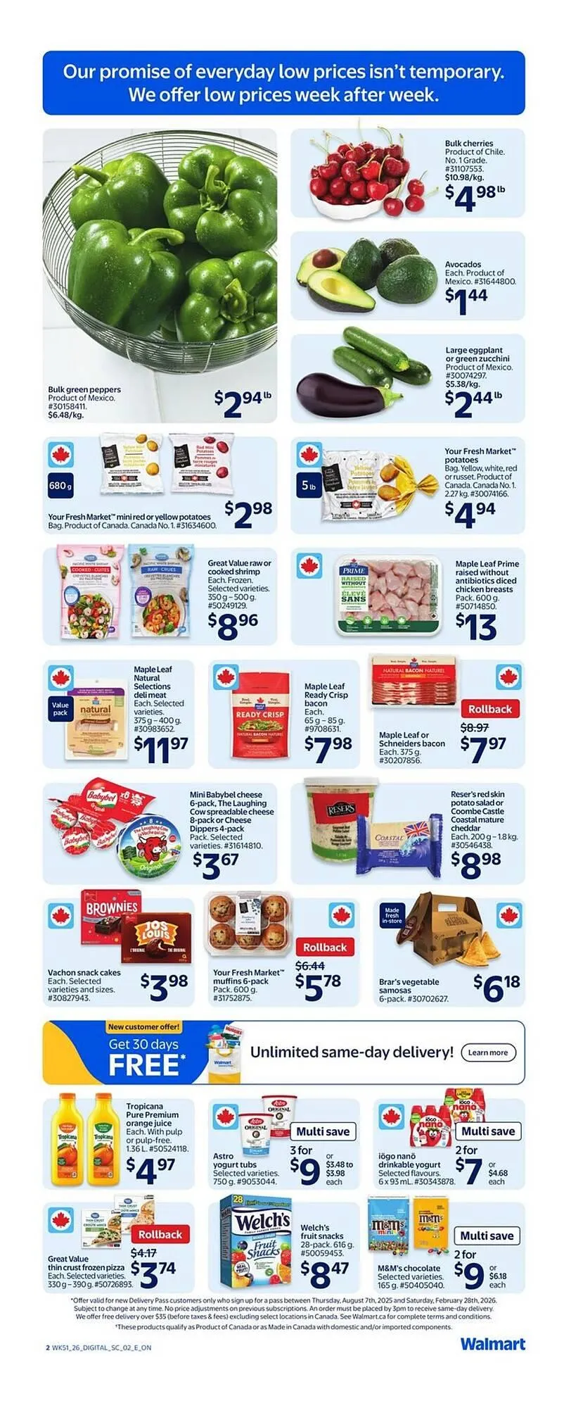 Walmart flyer from January 15 to January 21 2026 - flyer page 3