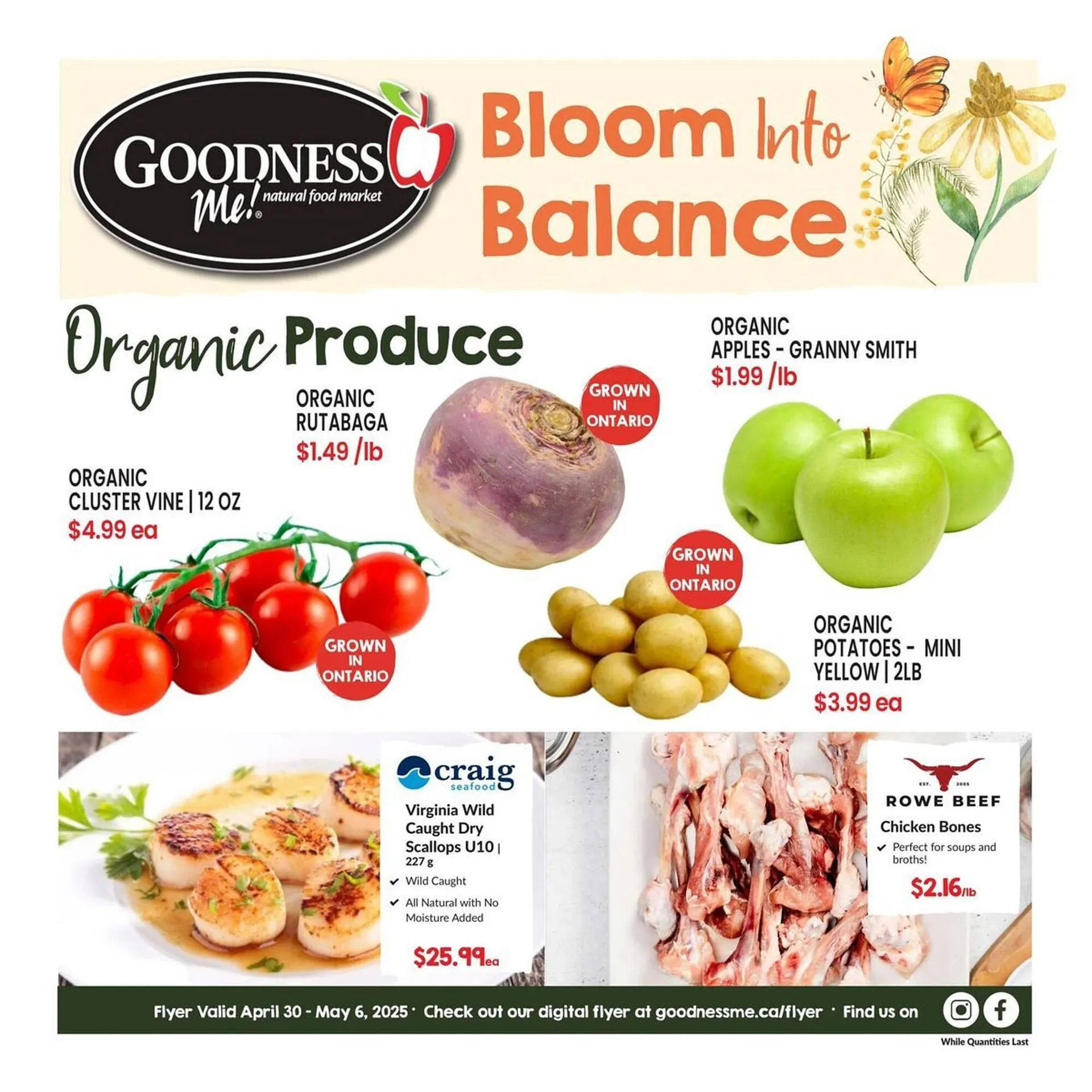 Goodness Me flyer - 1